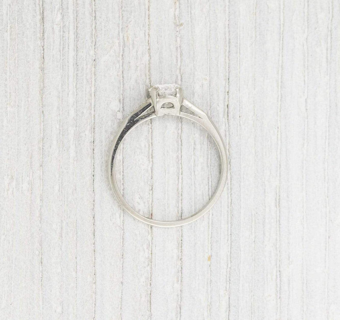 .58 Carat Vintage Diamond Engagement Ring - Image 4