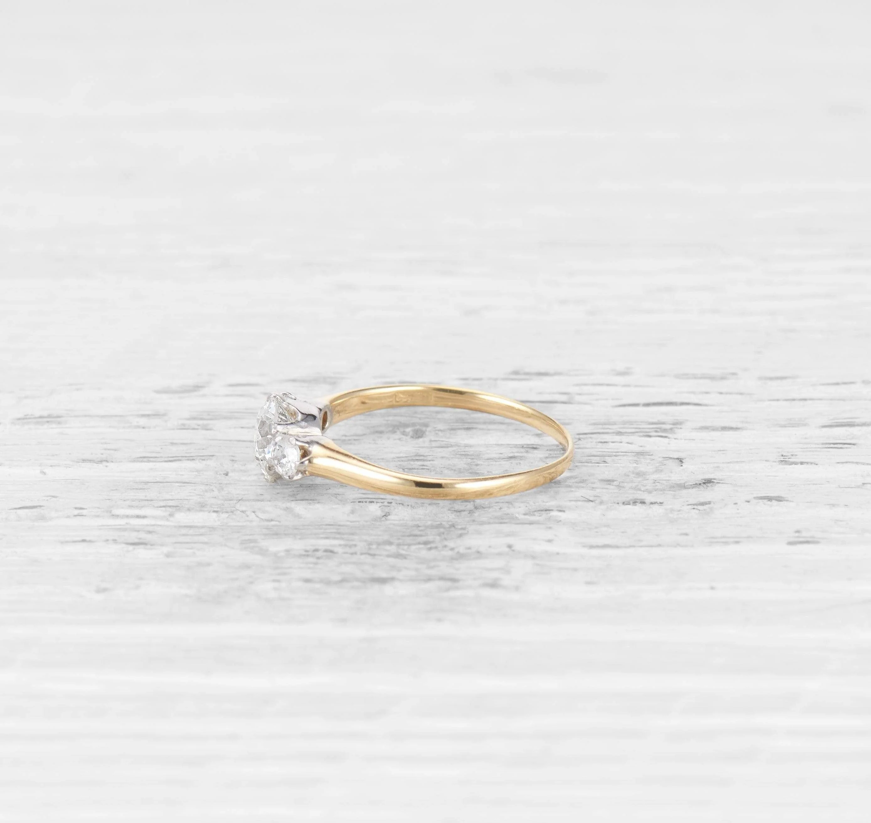.59 CARAT ANTIQUE DIAMOND ENGAGEMENT RING - Image 3