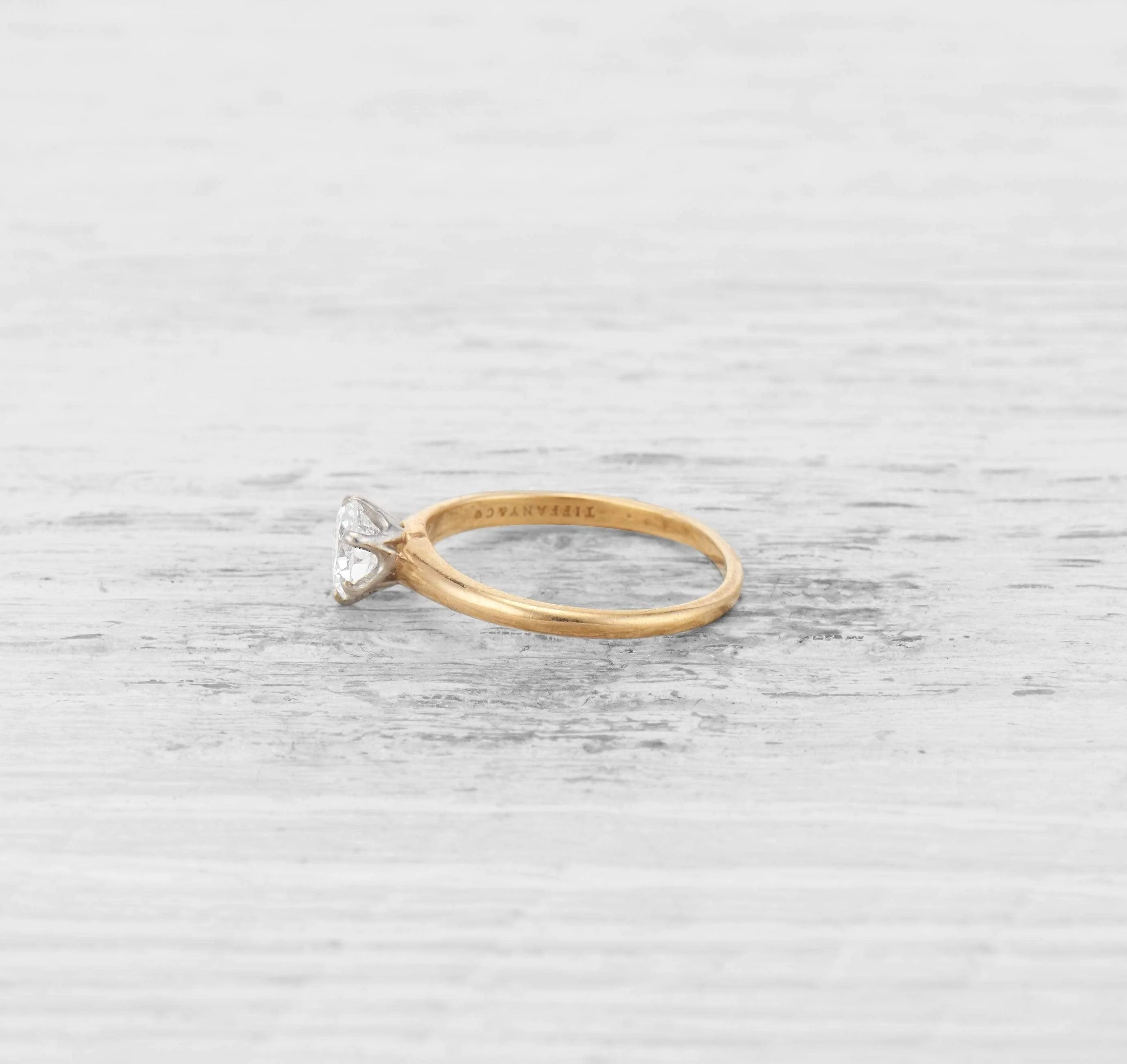 .59 CARAT TIFFANY & CO DIAMOND SOLITAIRE ENGAGEMENT RING - Image 3