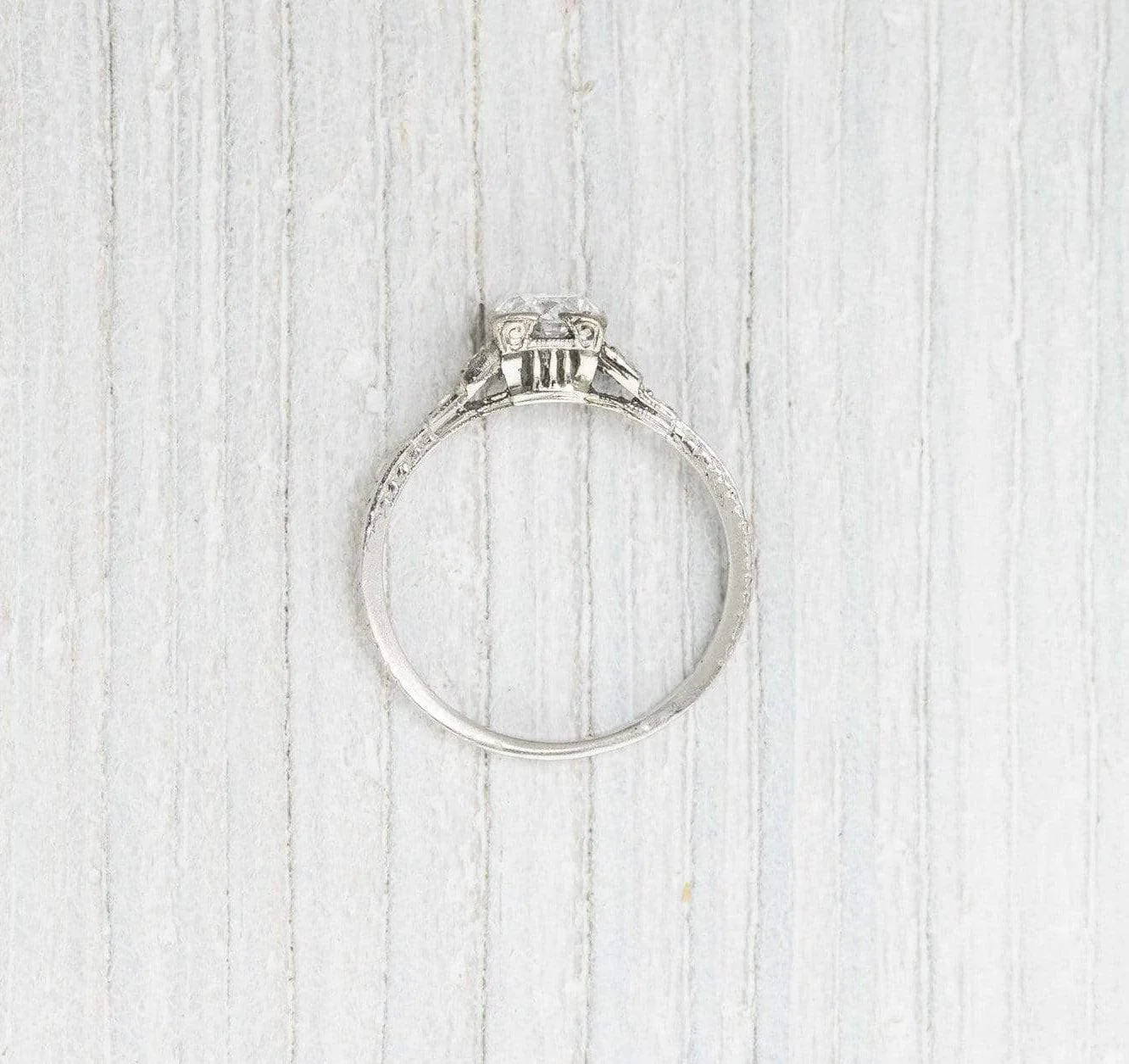 .60 Carat Art Deco Diamond Engagement Ring - Image 4