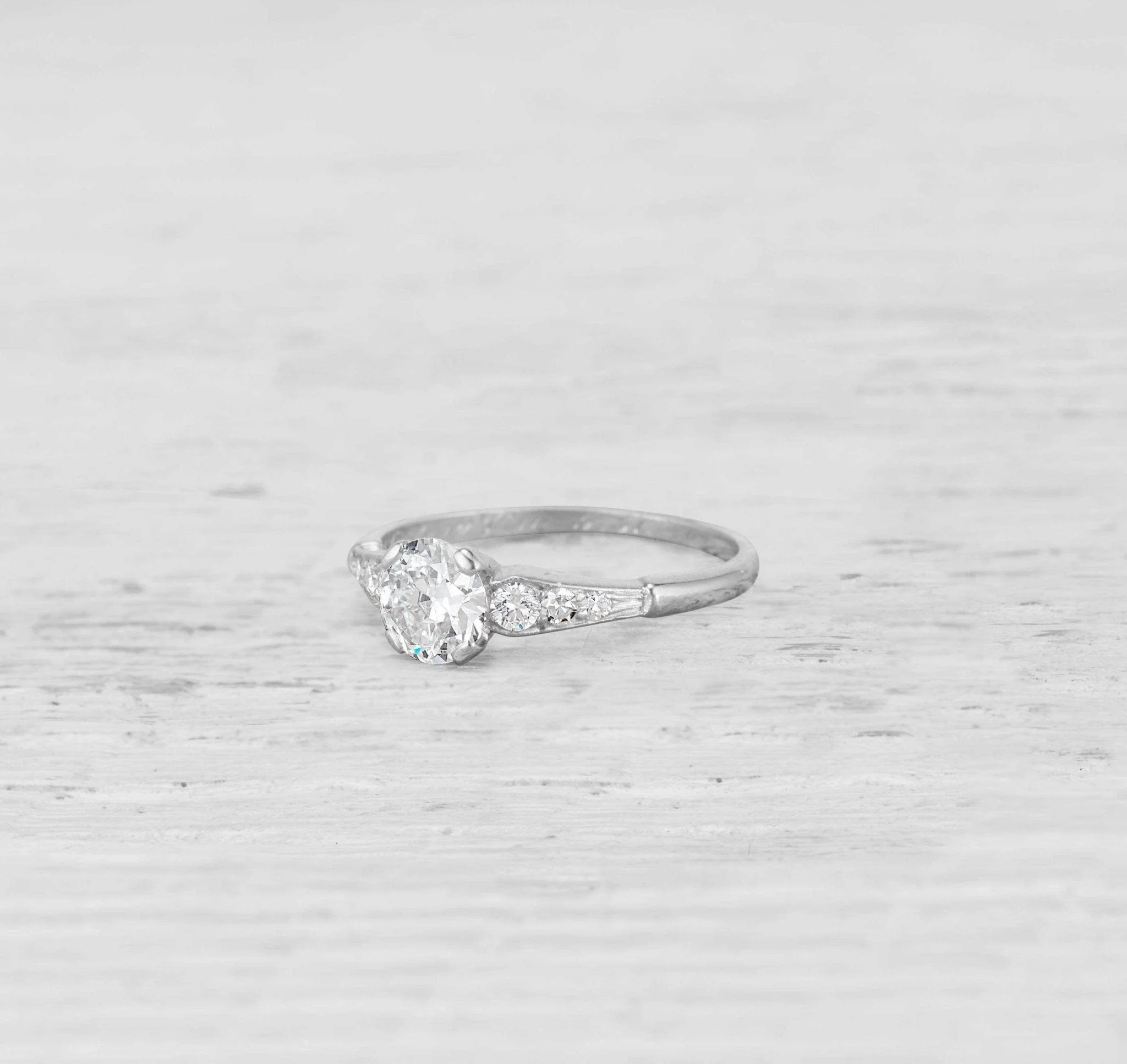 .60 Carat Vintage Diamond Engagement Ring - Image 2