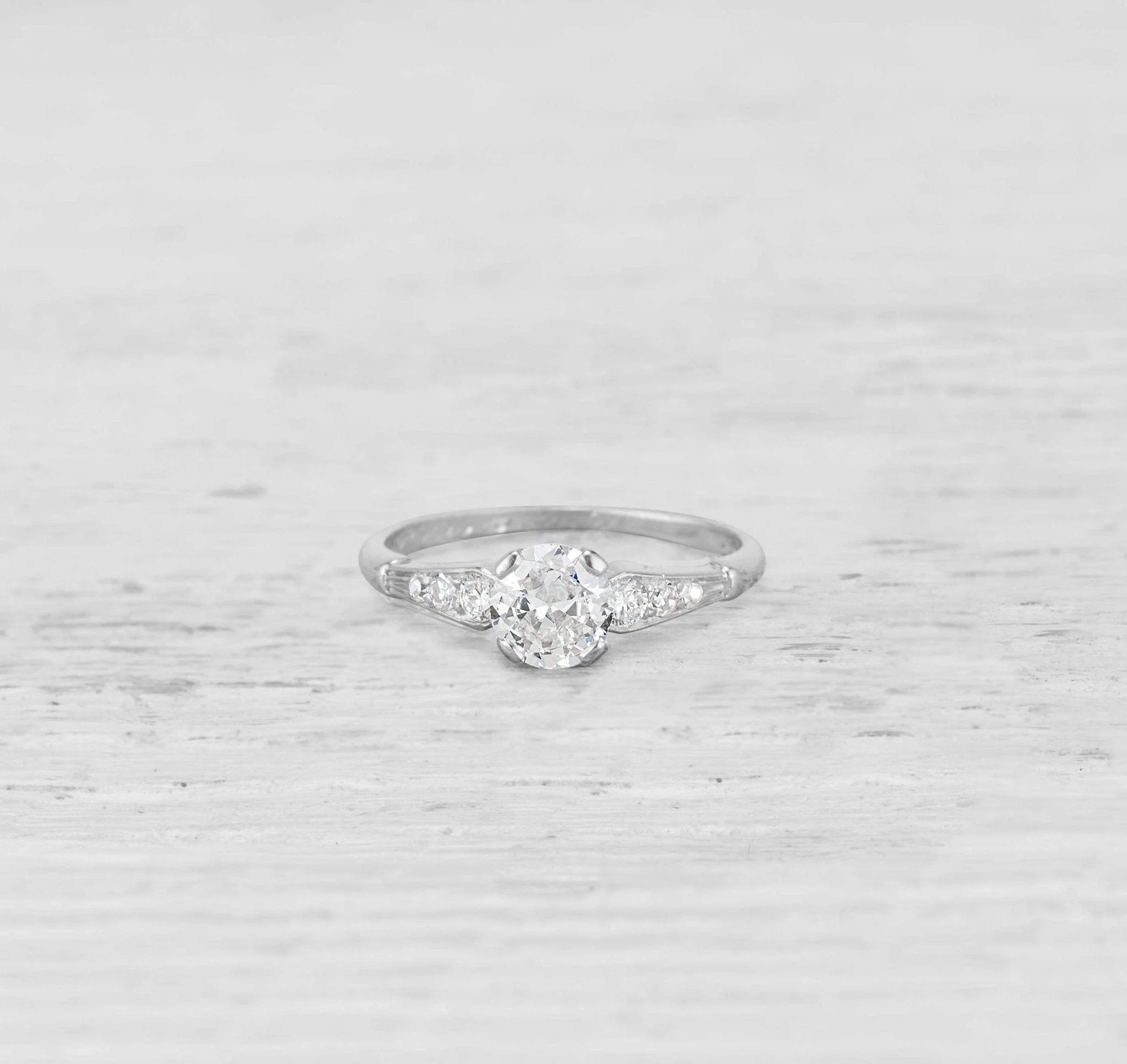 .60 Carat Vintage Diamond Engagement Ring - Image 3