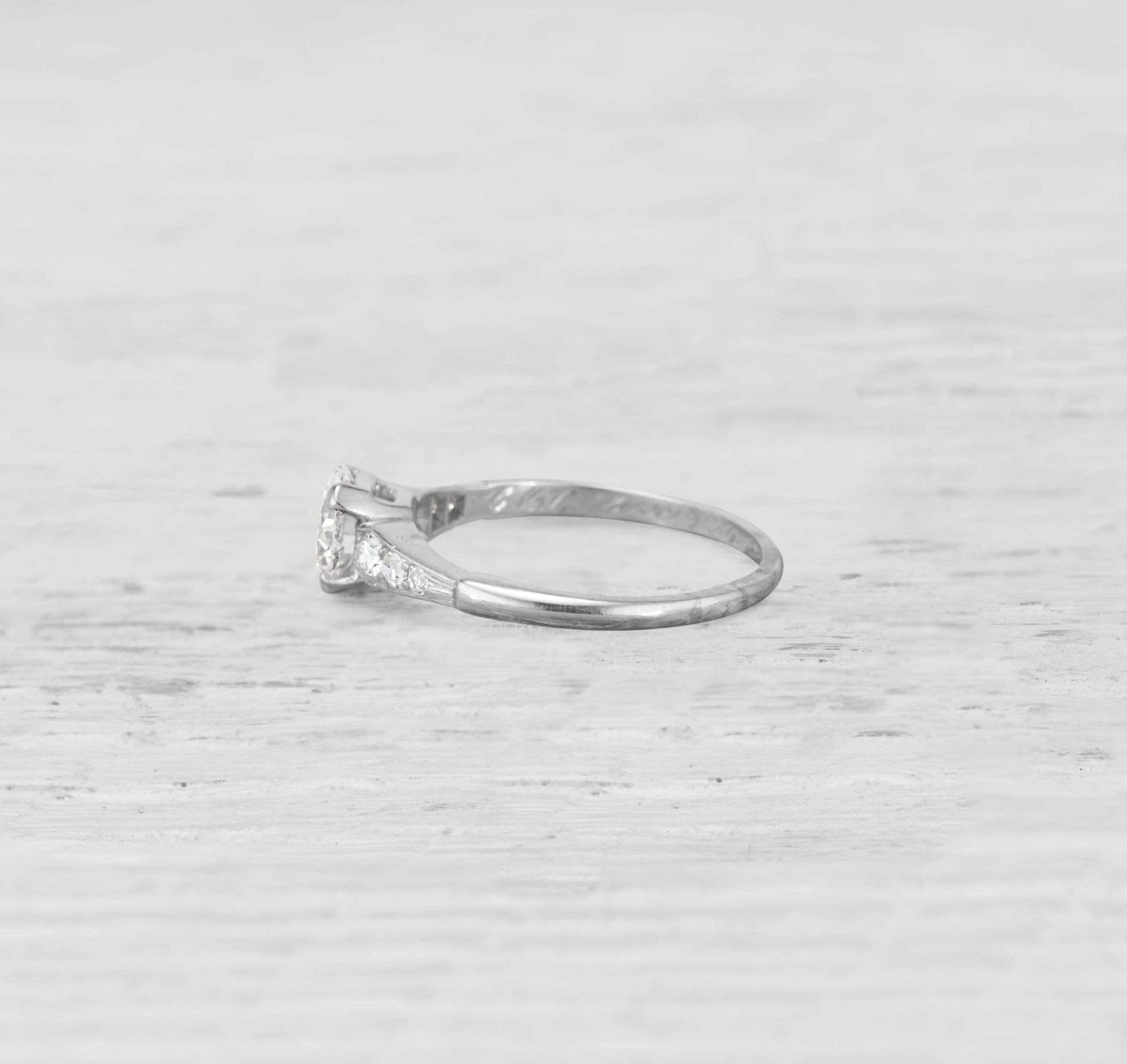 .60 Carat Vintage Diamond Engagement Ring - Image 4