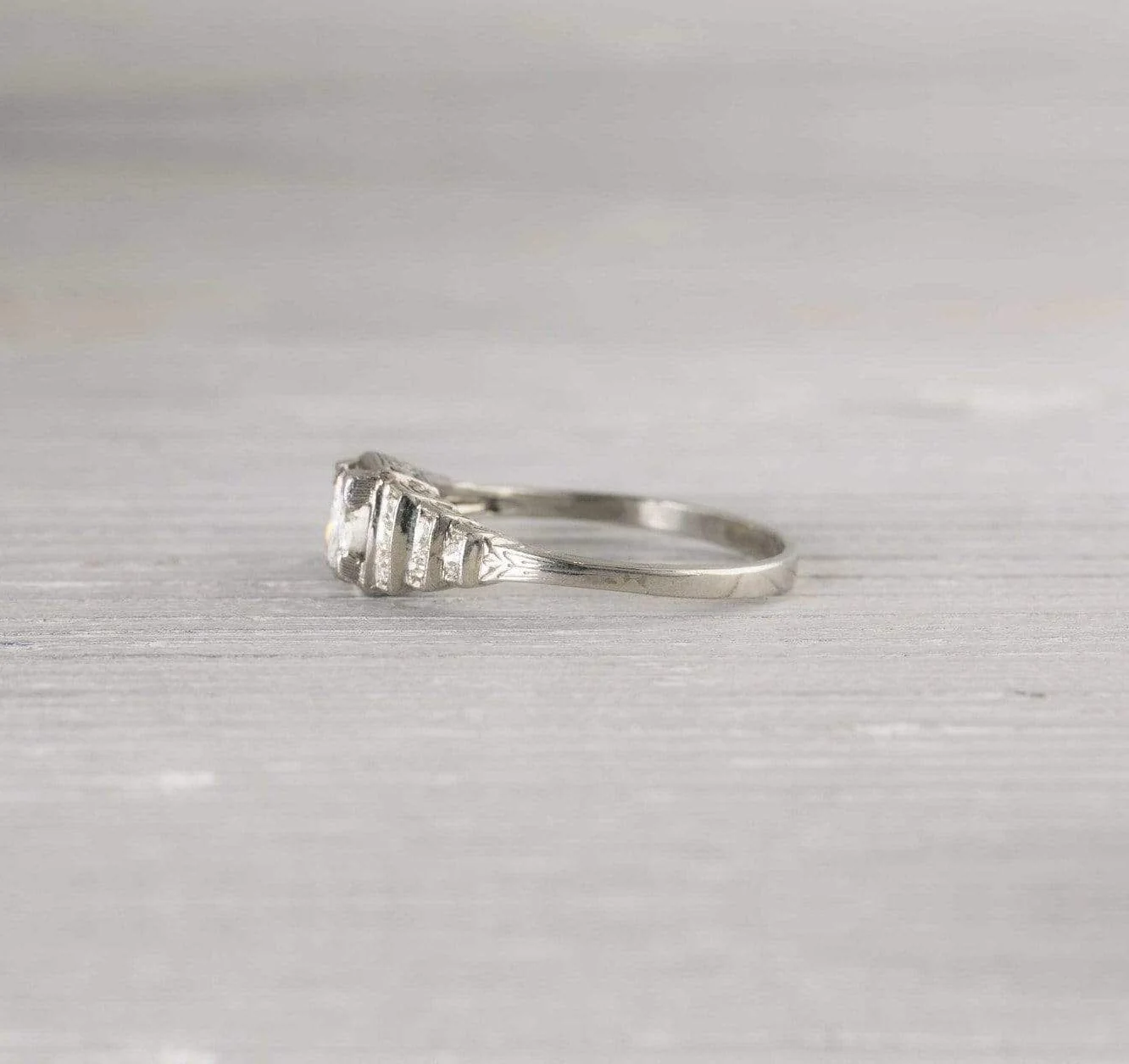 .60 Carat Vintage Diamond Engagement Ring - Image 3