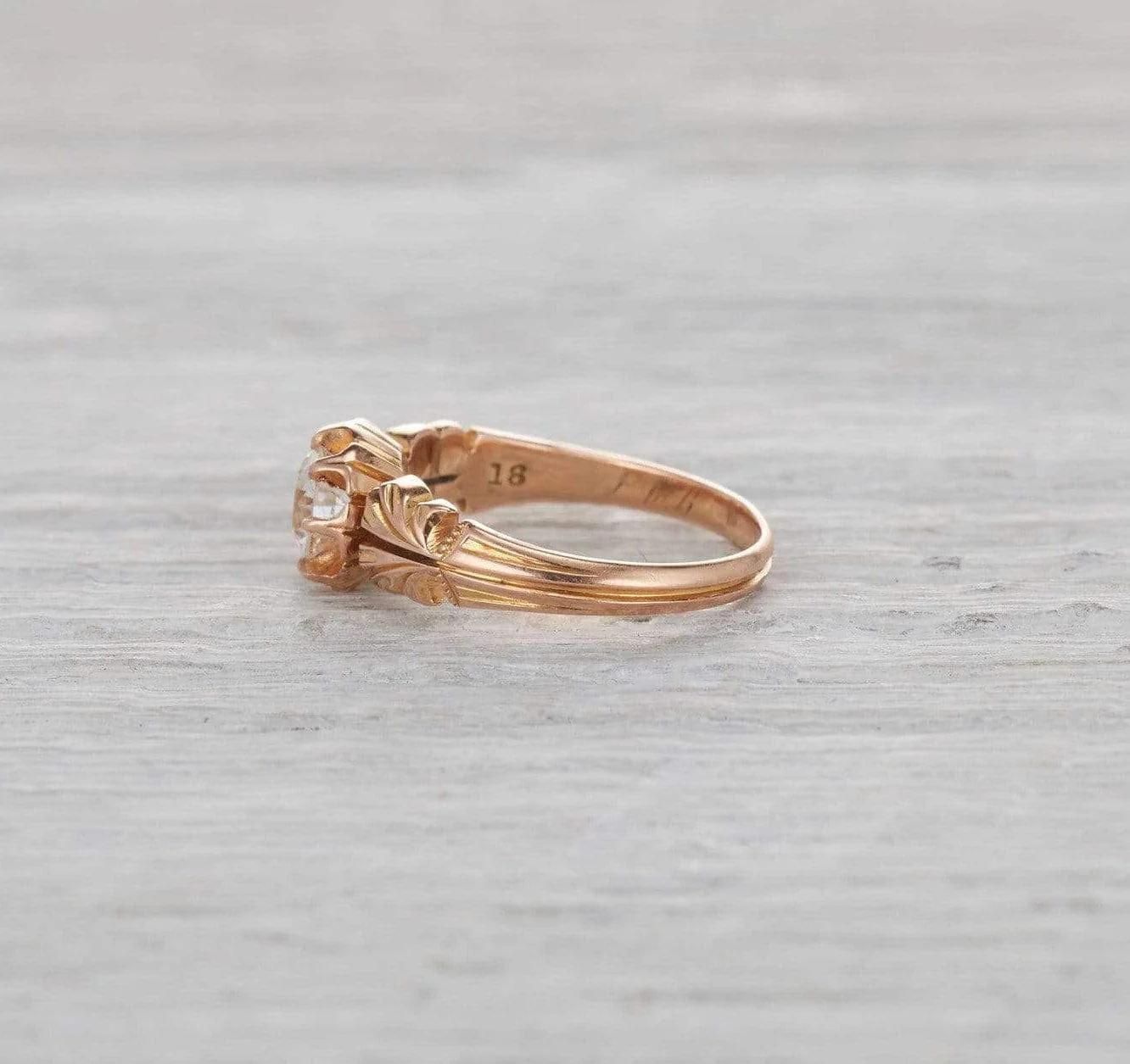 .61 Carat Victorian Engagement Ring - Image 3