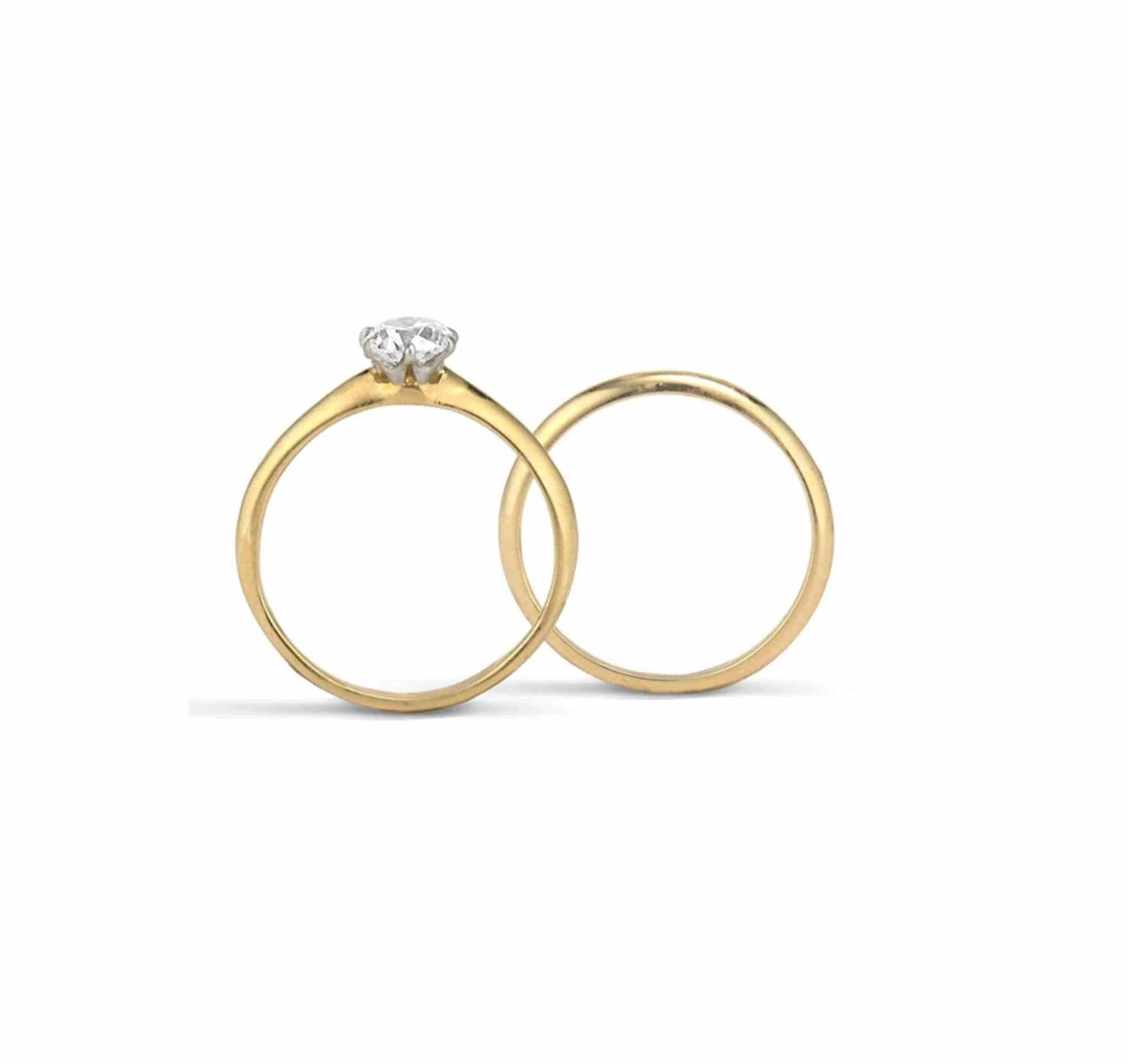 Mid Century Tiffany & Co Wedding Ring Set - Image 4