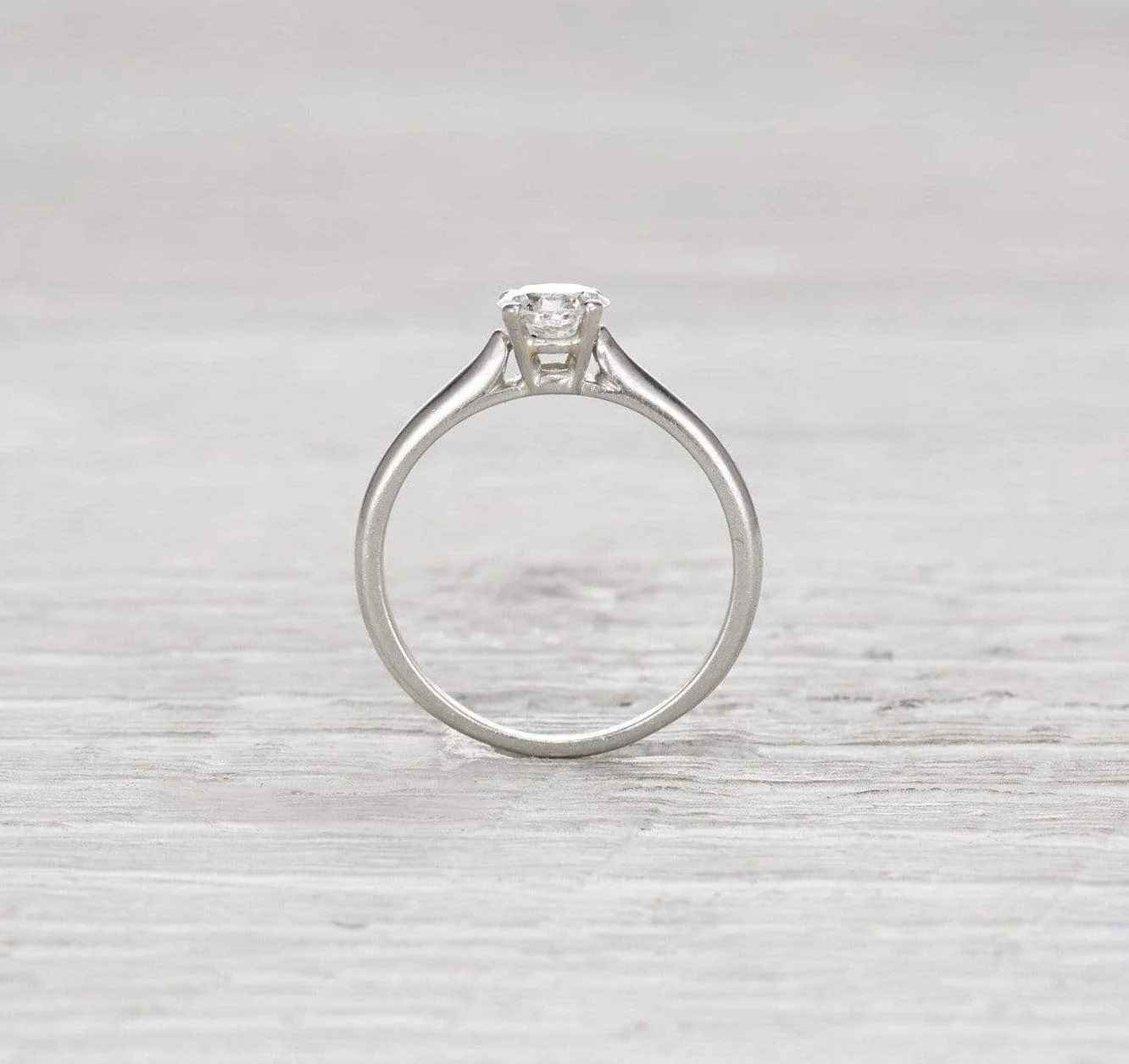 .64 Carat J.E. Caldwell Art Deco Engagement Ring - Image 4