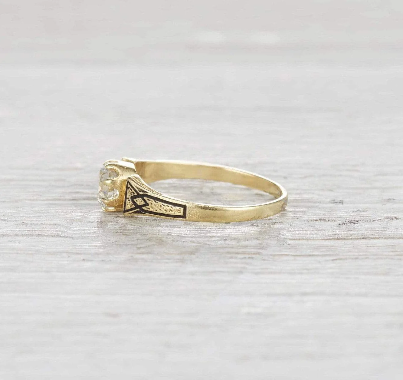.65 Carat Victorian Engagement Ring - Image 3