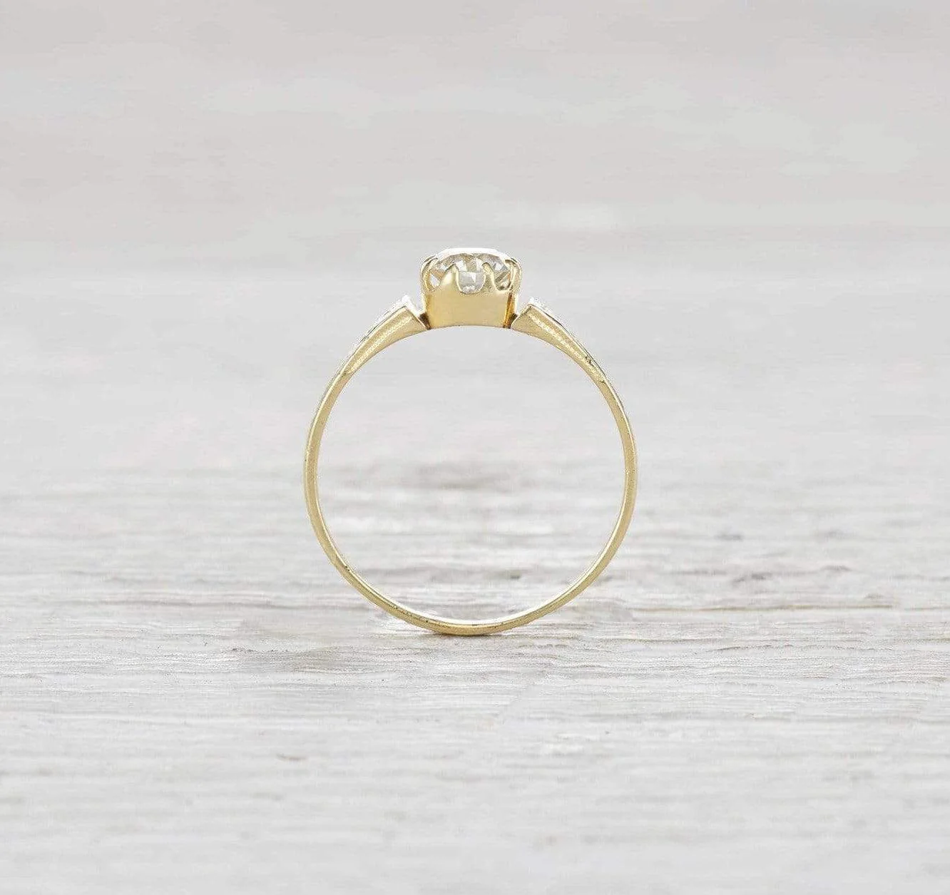 .65 Carat Victorian Engagement Ring - Image 4