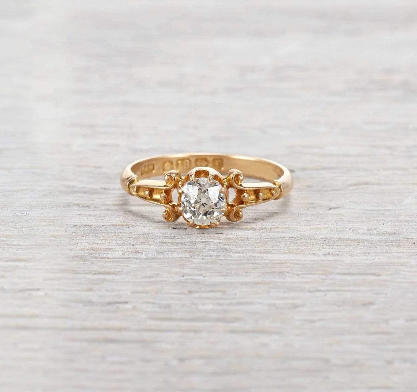.66 Carat Victorian Engagement Ring - Image 2