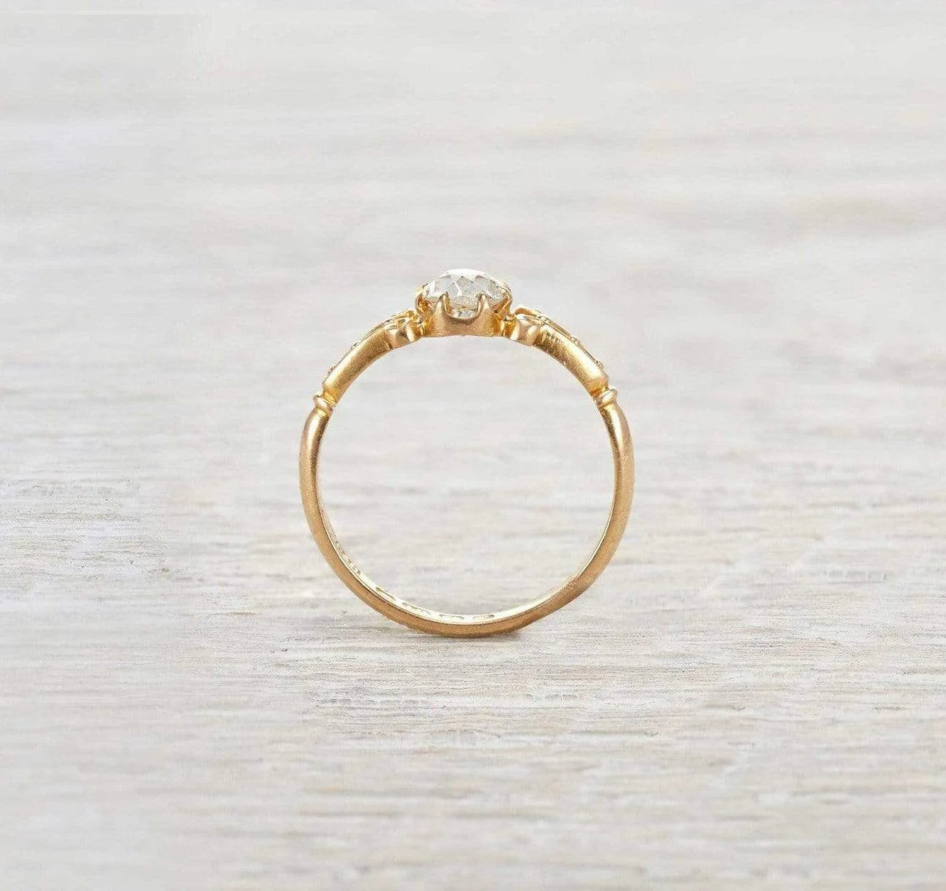 .66 Carat Victorian Engagement Ring - Image 4