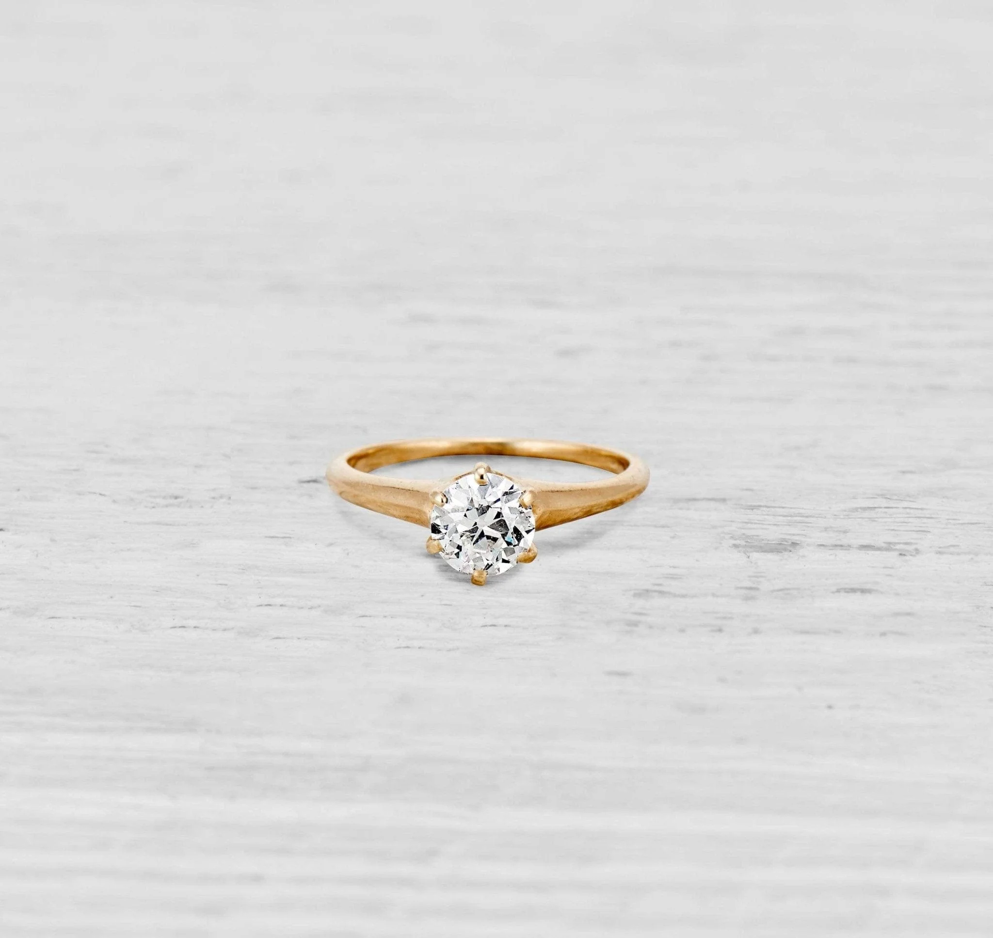 .67 VICTORIAN DIAMOND SOLITAIRE ENGAGEMENT RING - Image 2