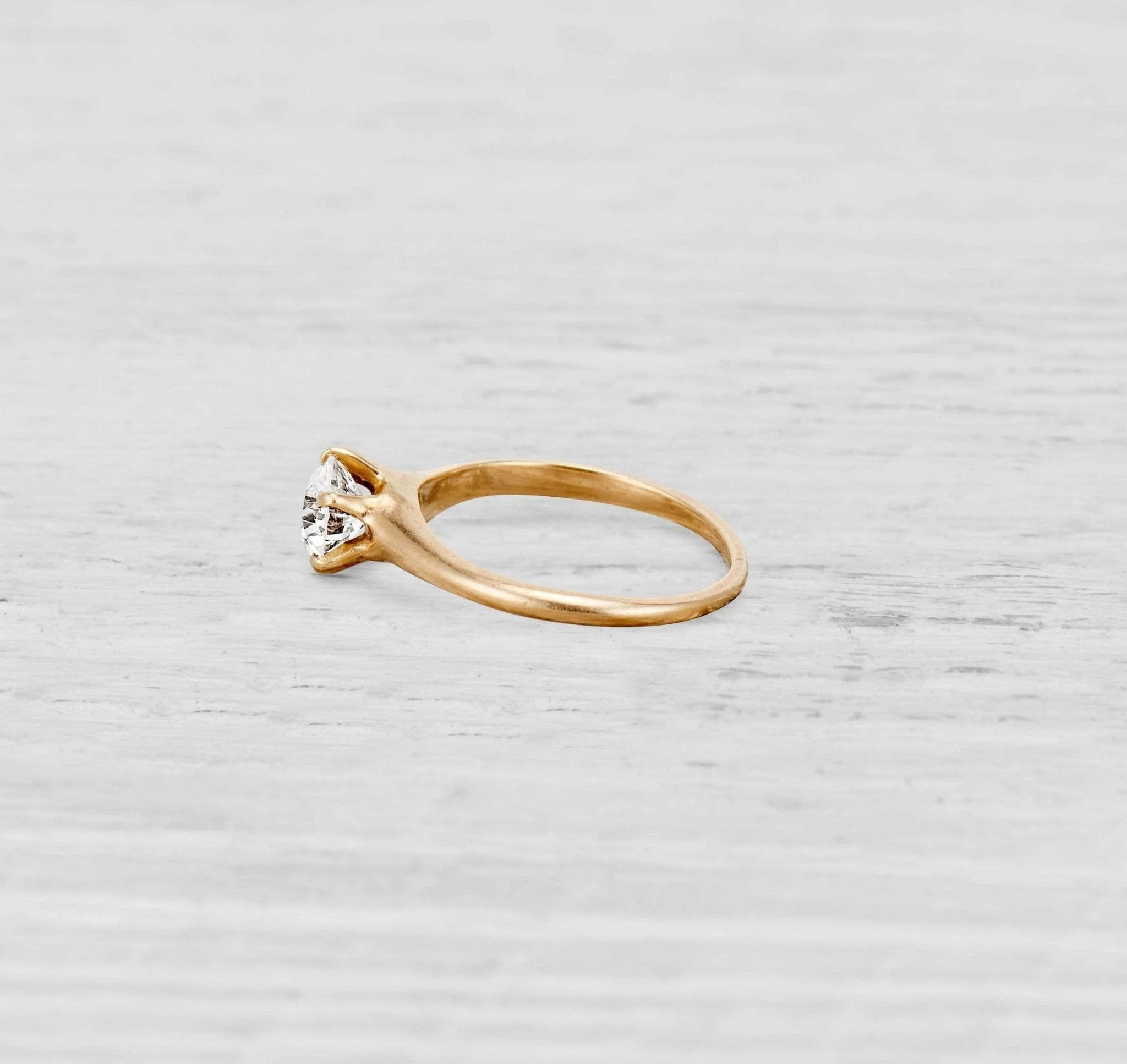 .67 VICTORIAN DIAMOND SOLITAIRE ENGAGEMENT RING - Image 3