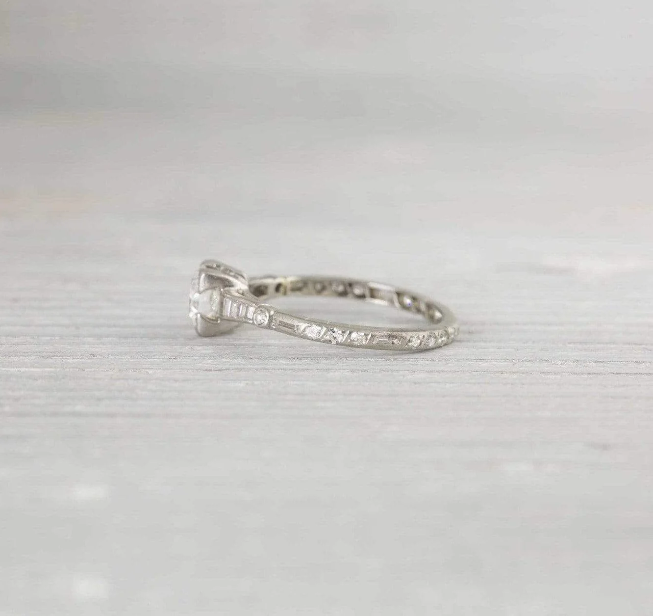 .70 Carat Diamond Vintage Engagement Ring - Image 3