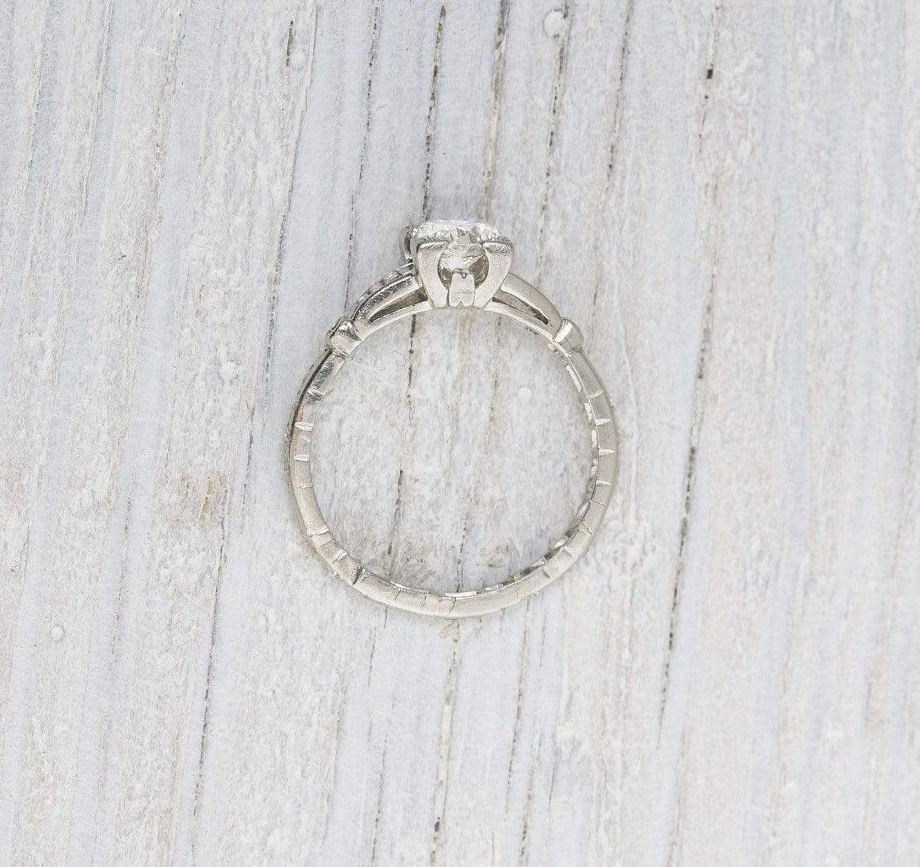 .70 Carat Diamond Vintage Engagement Ring - Image 4