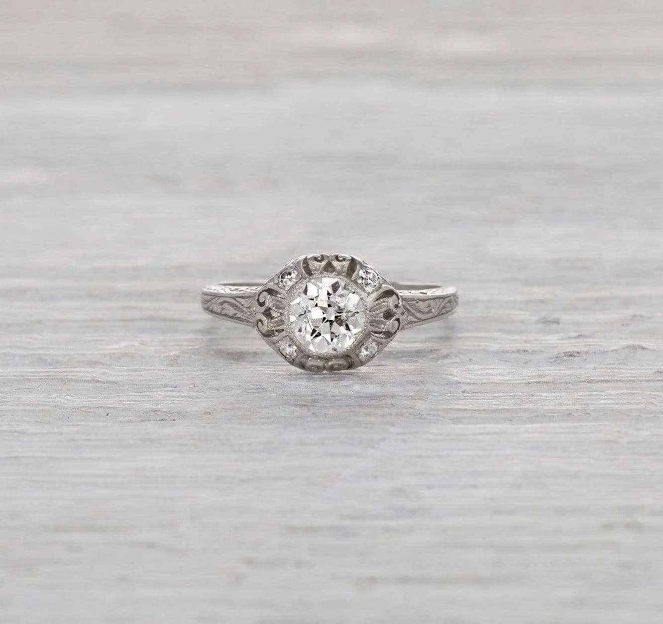 .70 Carat Edwardian Engagement Ring - Image 2