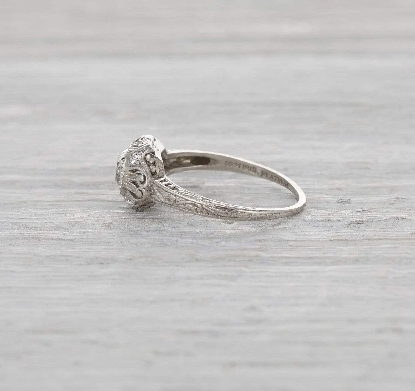 .70 Carat Edwardian Engagement Ring - Image 3