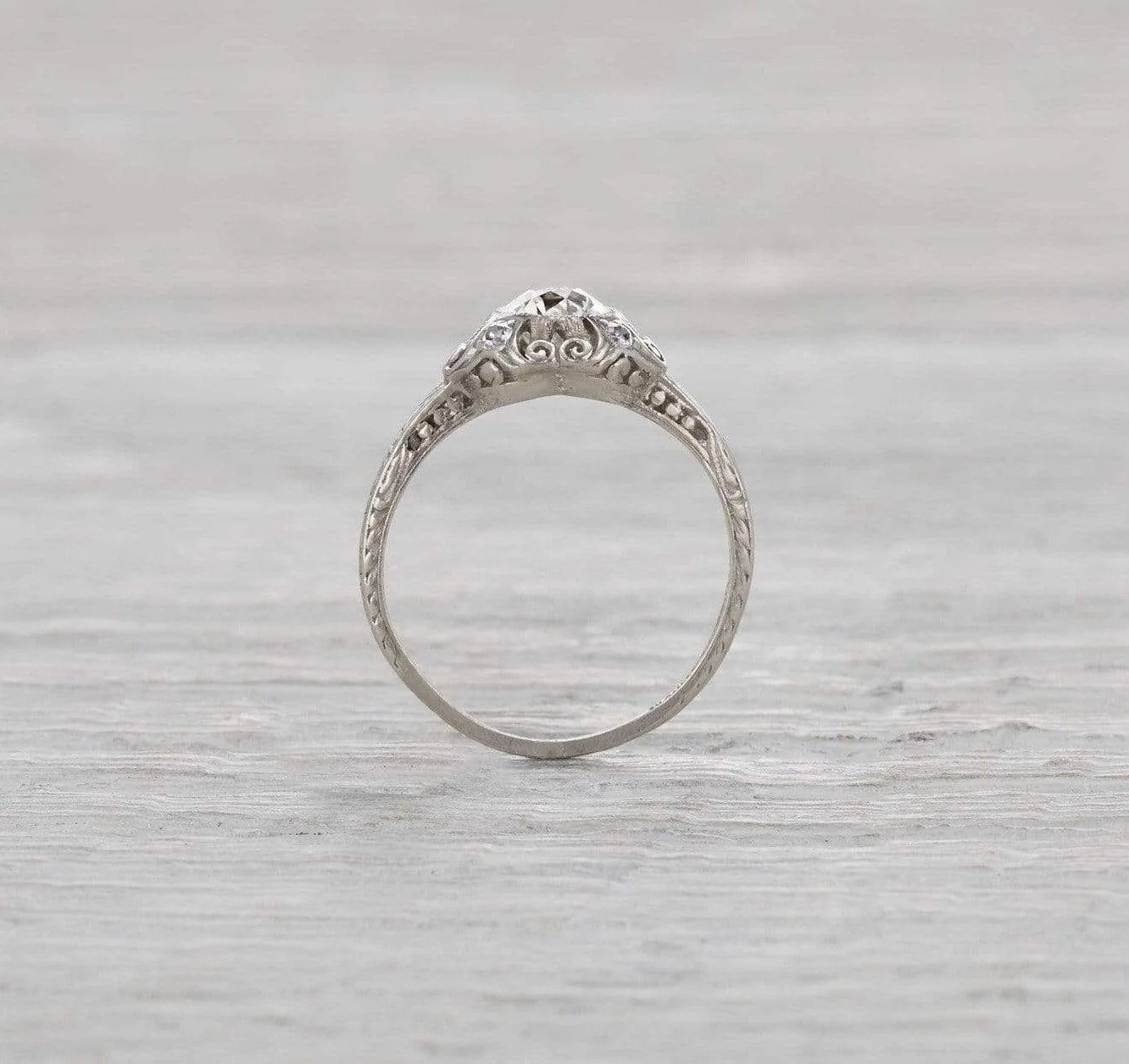.70 Carat Edwardian Engagement Ring - Image 4