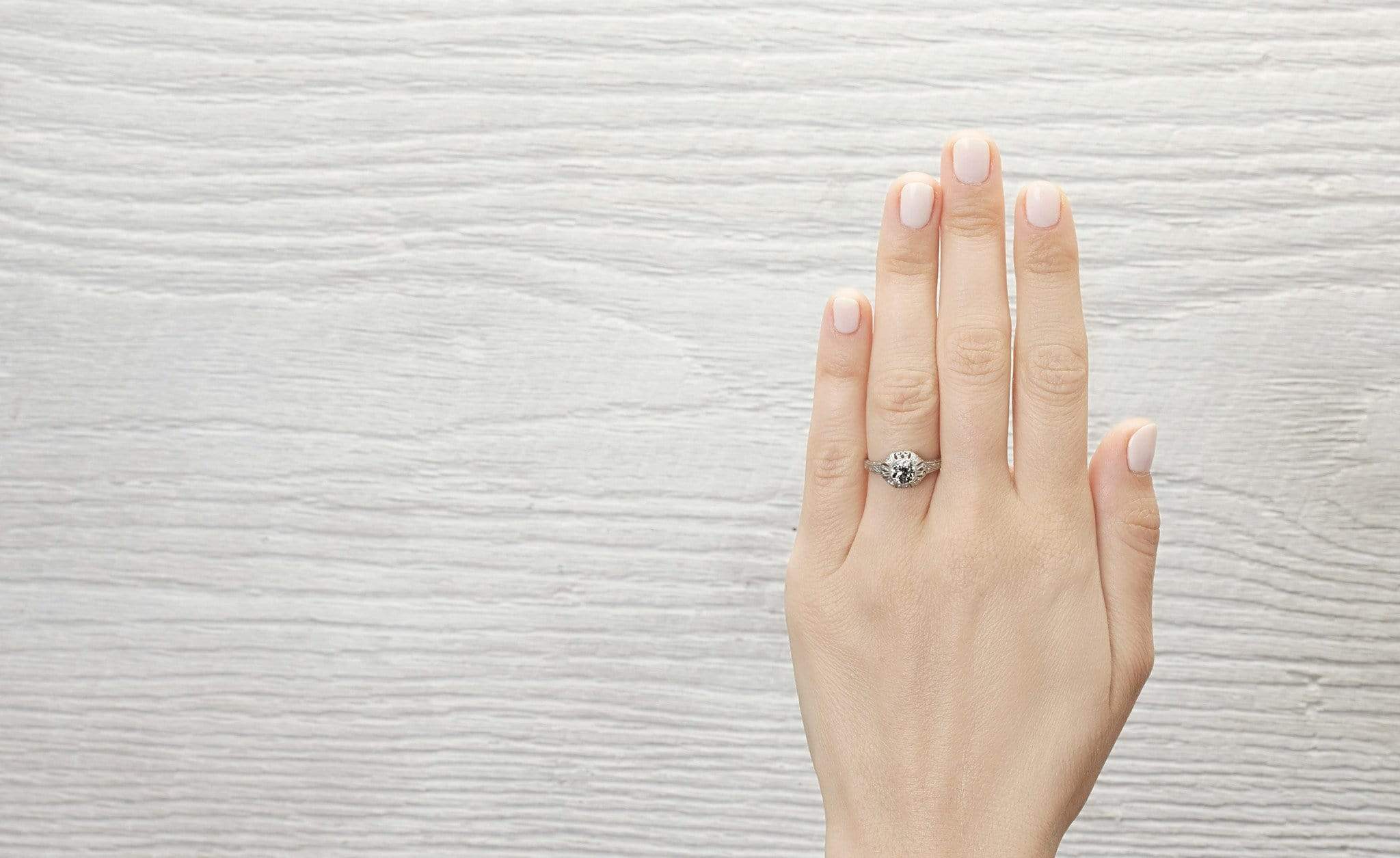 .70 Carat Edwardian Engagement Ring - Image 5