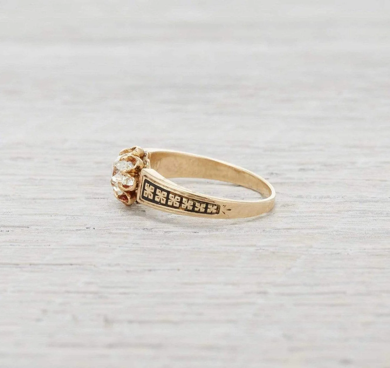 .70 Carat Victorian Gold Engagement Ring - Image 3