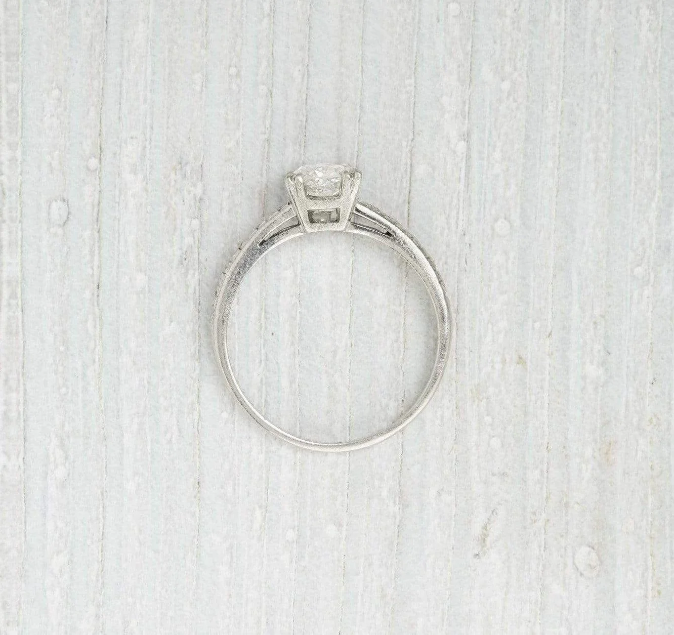 .70 Carat Vintage Diamond Engagement Ring - Image 4