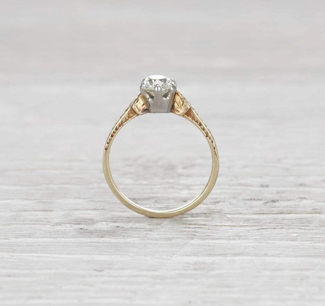 .71 Carat Edwardian Engagement Ring - Image 4