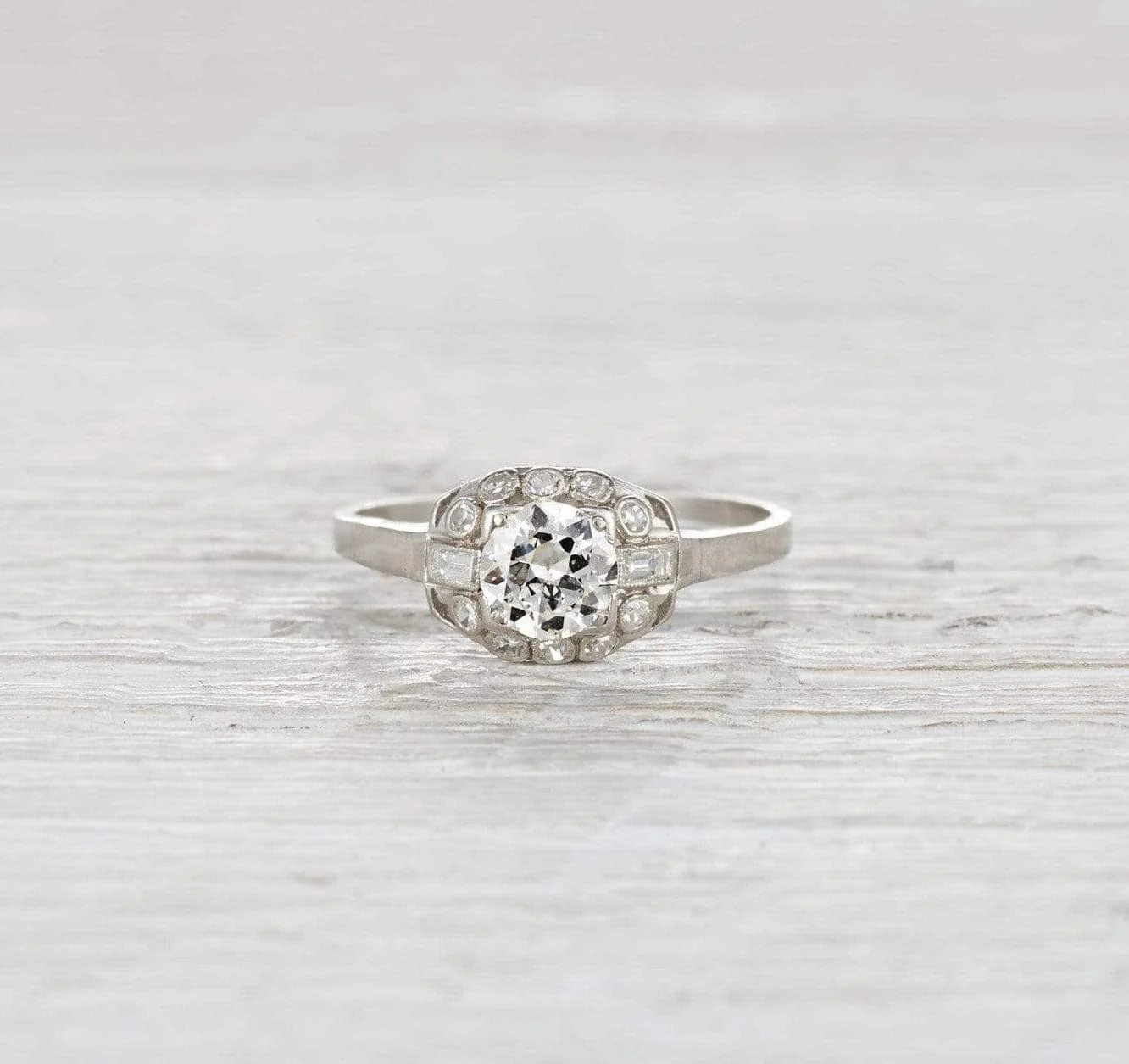 .75 Carat Art Deco Engagement Ring - Image 2