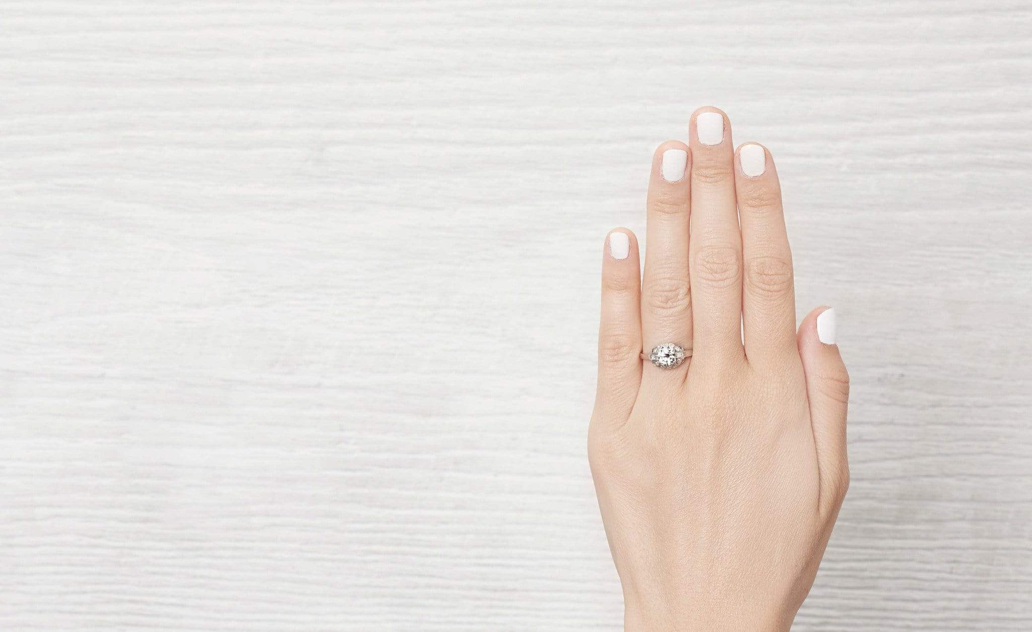 .75 Carat Art Deco Engagement Ring - Image 5
