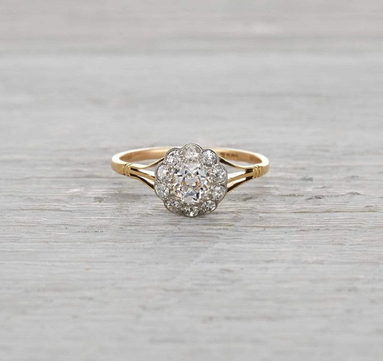 .75 Carat Edwardian Diamond Cluster Ring - Image 2