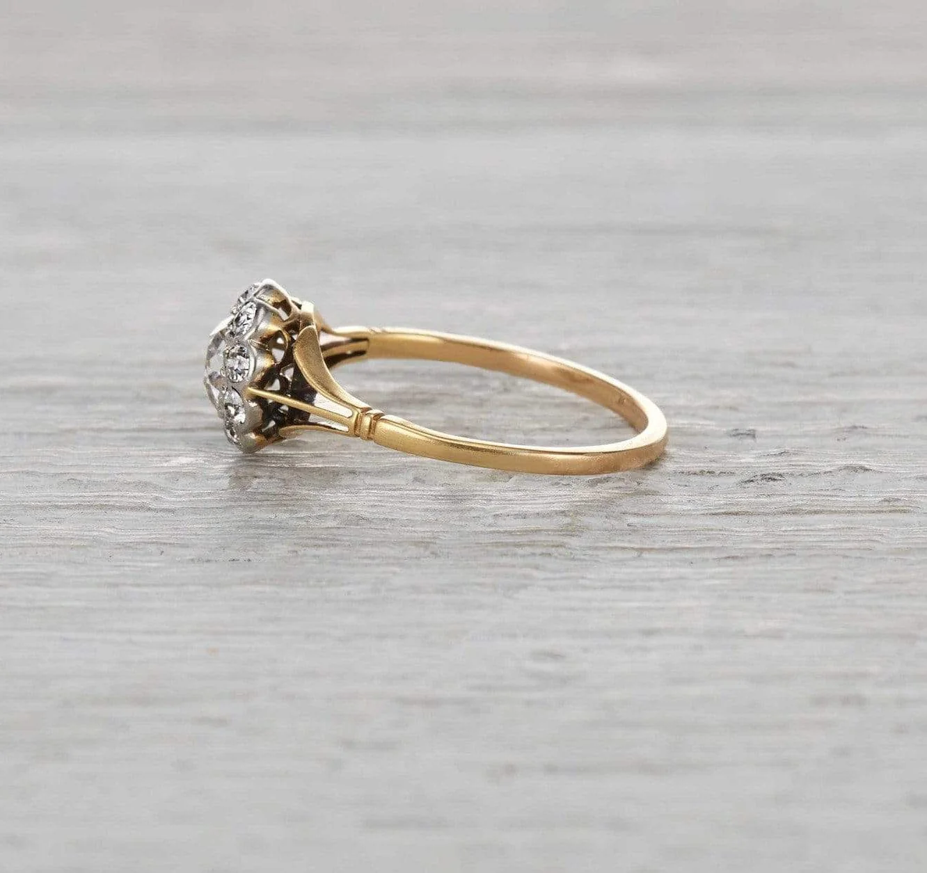 .75 Carat Edwardian Diamond Cluster Ring - Image 3