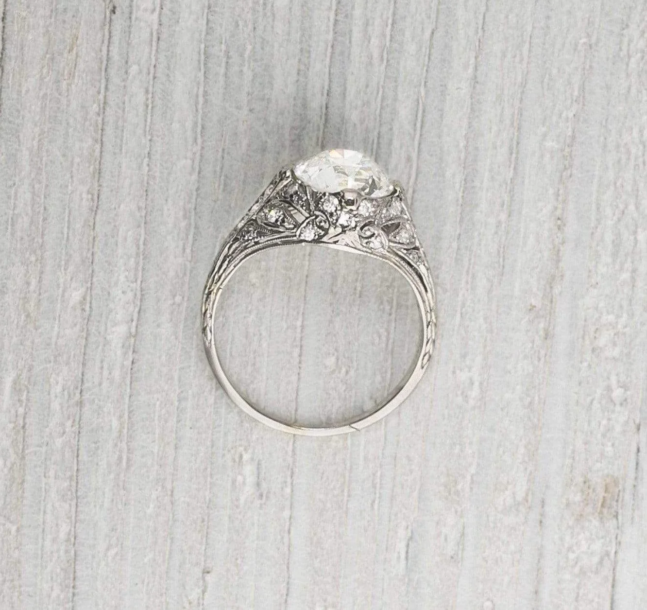 .75 Carat Edwardian Dome Engagement Ring - Image 4