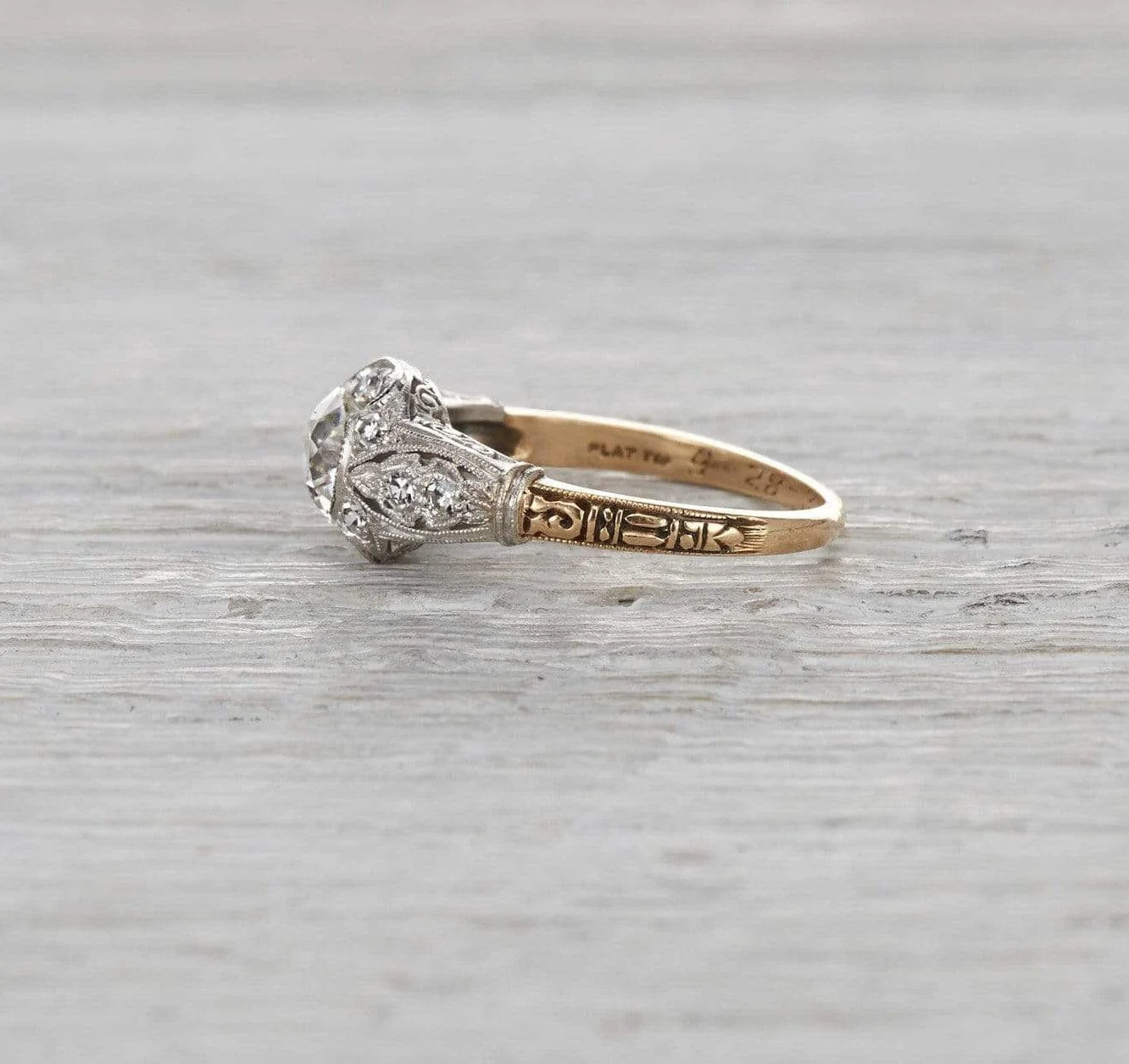 .75 Carat Edwardian Engagement Ring - Image 3