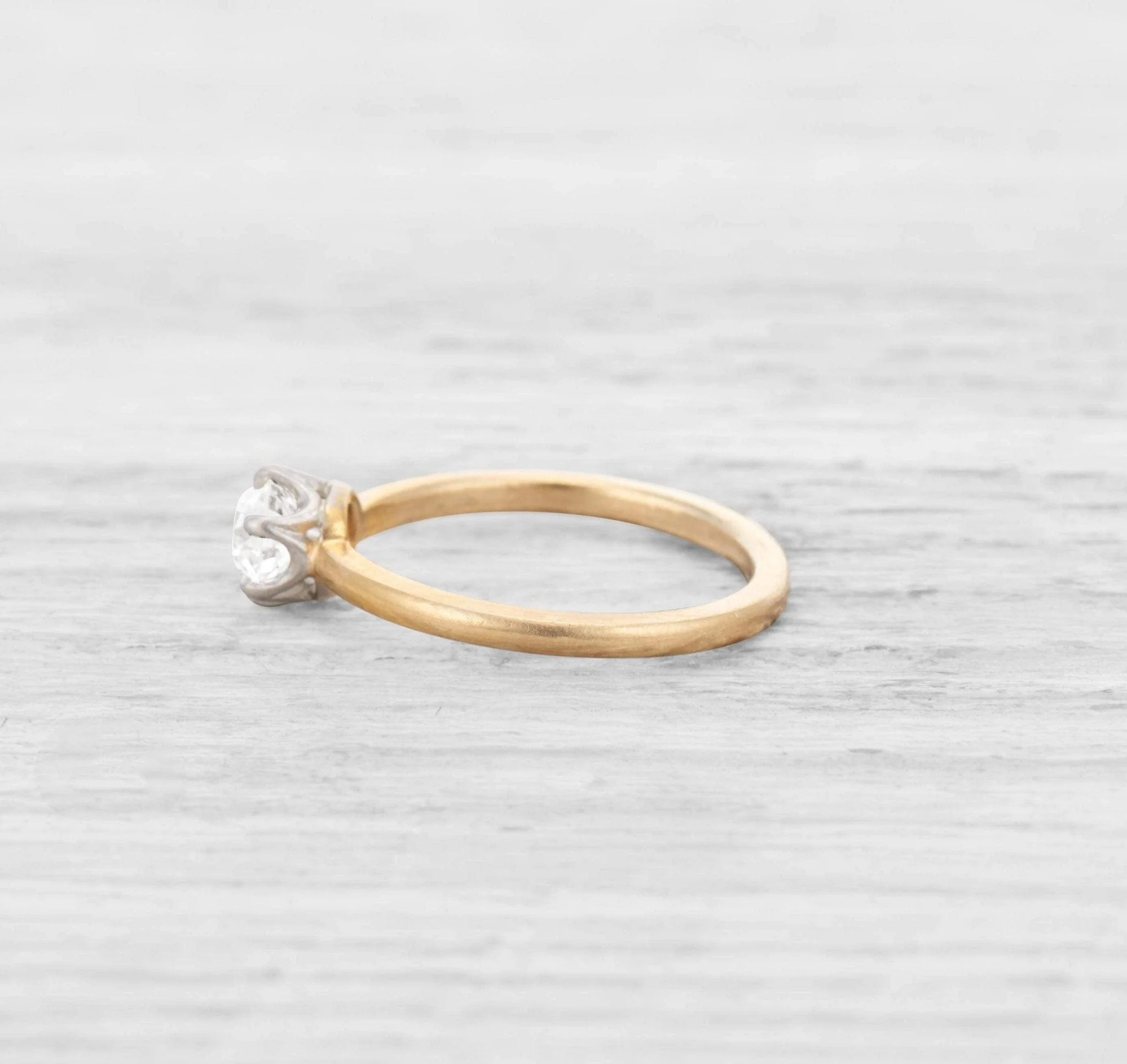 .75 CARAT TIFFANY & CO ANTIQUE DIAMOND ENGAGEMENT RING - Image 3