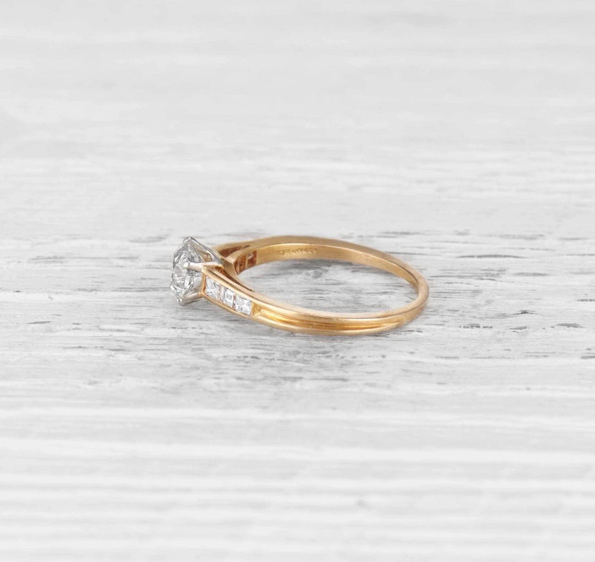 .75 CARAT TIFFANY & CO DIAMOND ENGAGEMENT RING - Image 3
