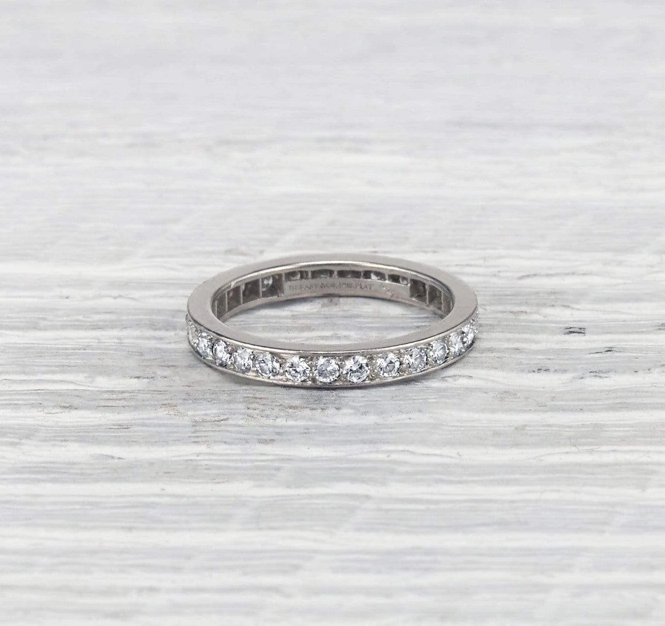 .75 Carat Tiffany & Co. Edwardian Diamond Eternity Band - Image 3