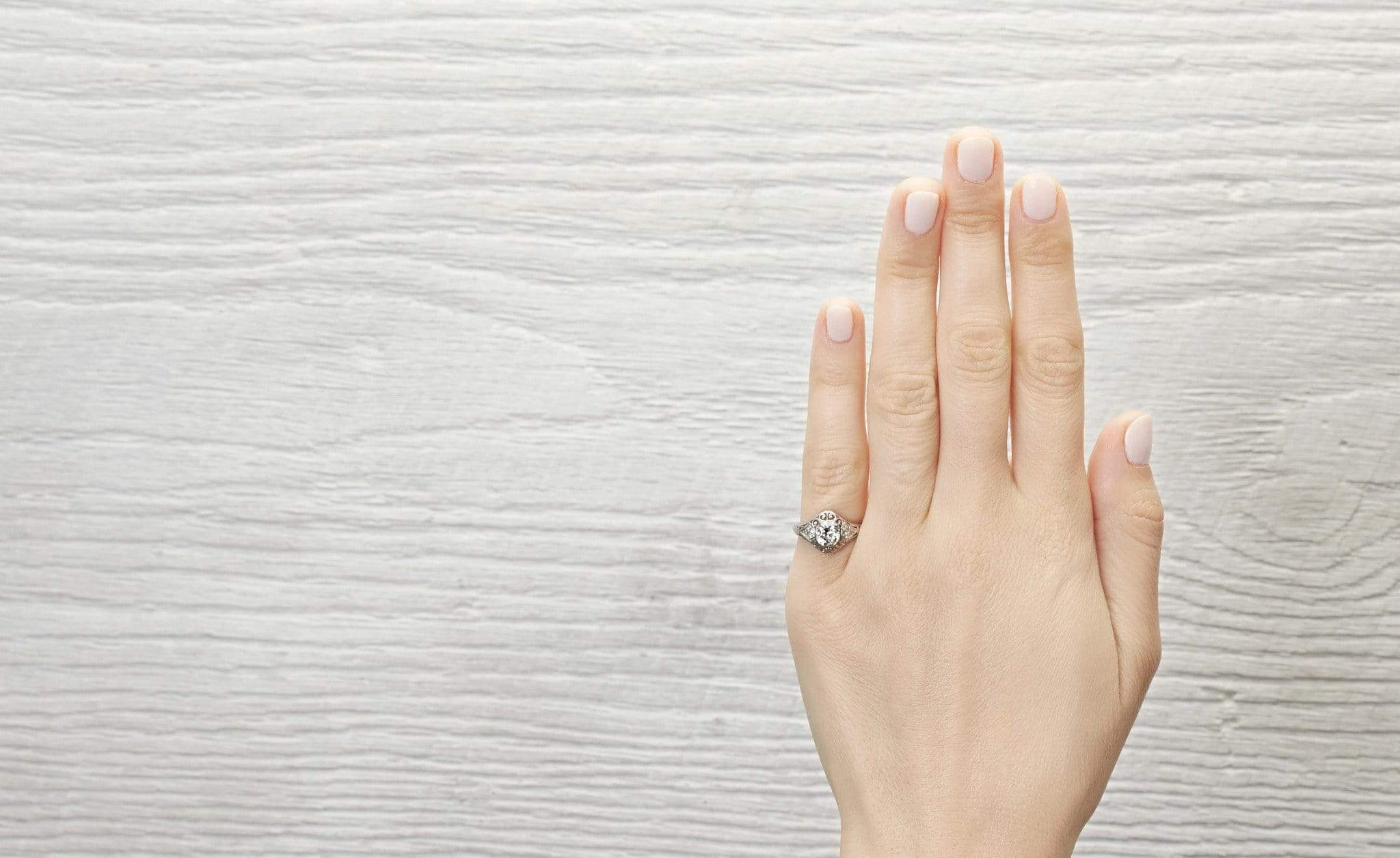 .80 Carat Edwardian Engagement Ring - Image 5