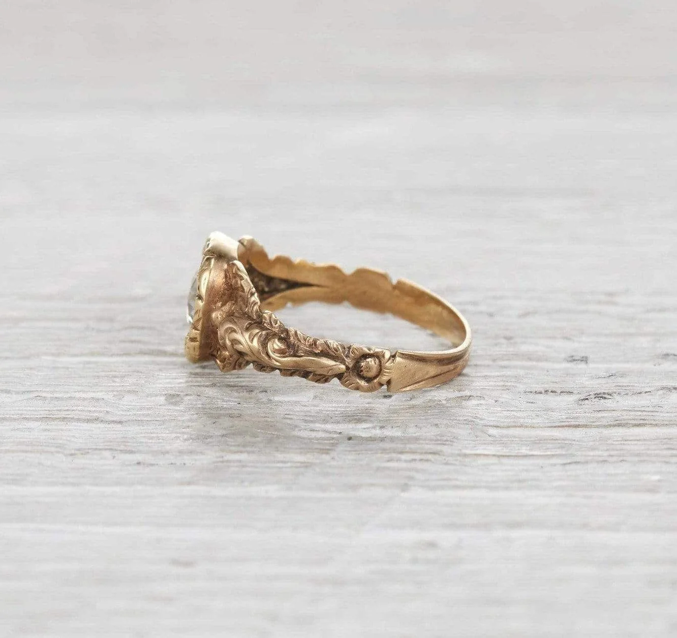 .80 Carat Early Victorian Diamond Engagement Ring - Image 3