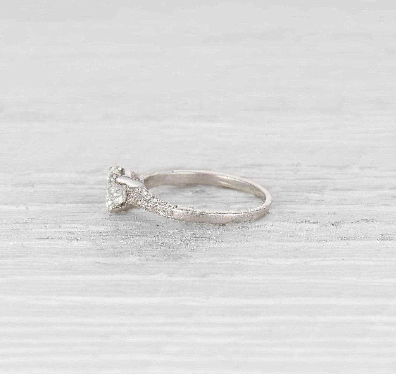 .83 Carat Edwardian Engagement Ring - Image 3