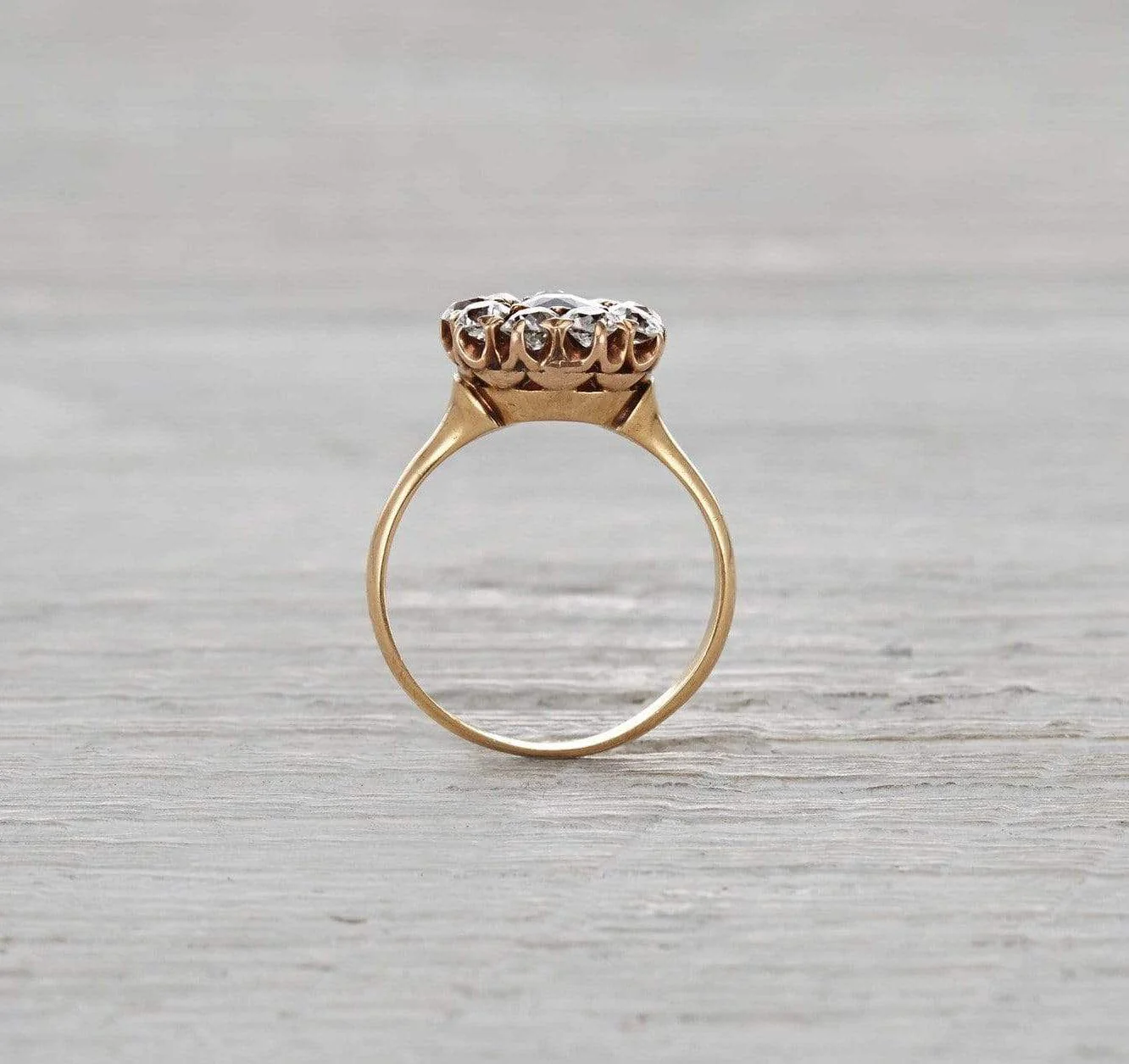 .90 Carat Victorian Sapphire Engagement Ring - Image 4