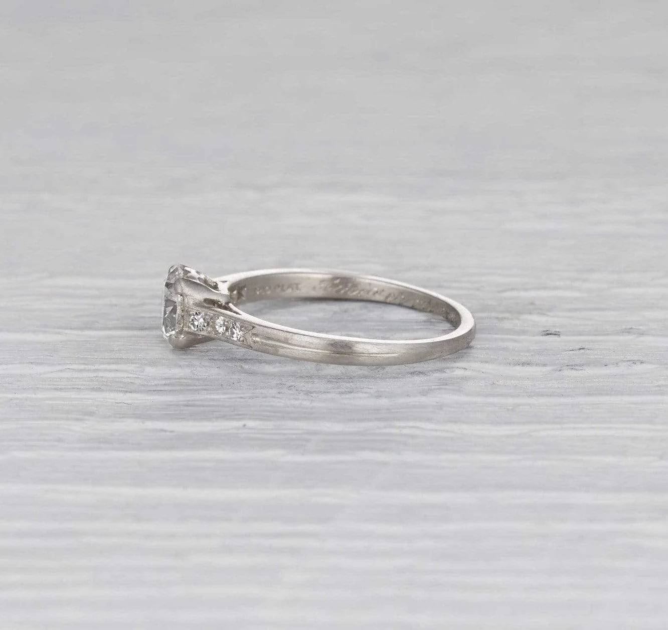 .91 Carat Art Deco Tiffany & Co. Engagement Ring - Image 3