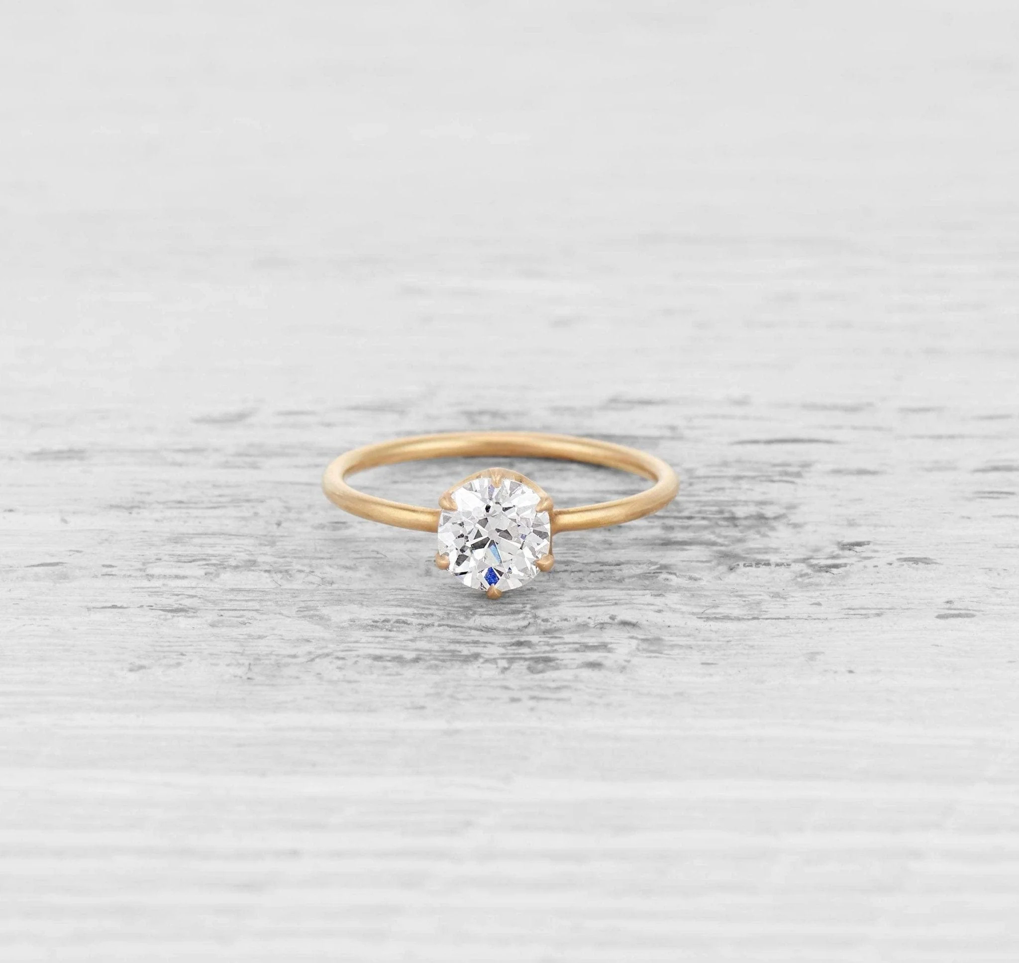 .96 CARAT TIFFANY & CO ANTIQUE DIAMOND ENGAGEMENT RING - Image 2