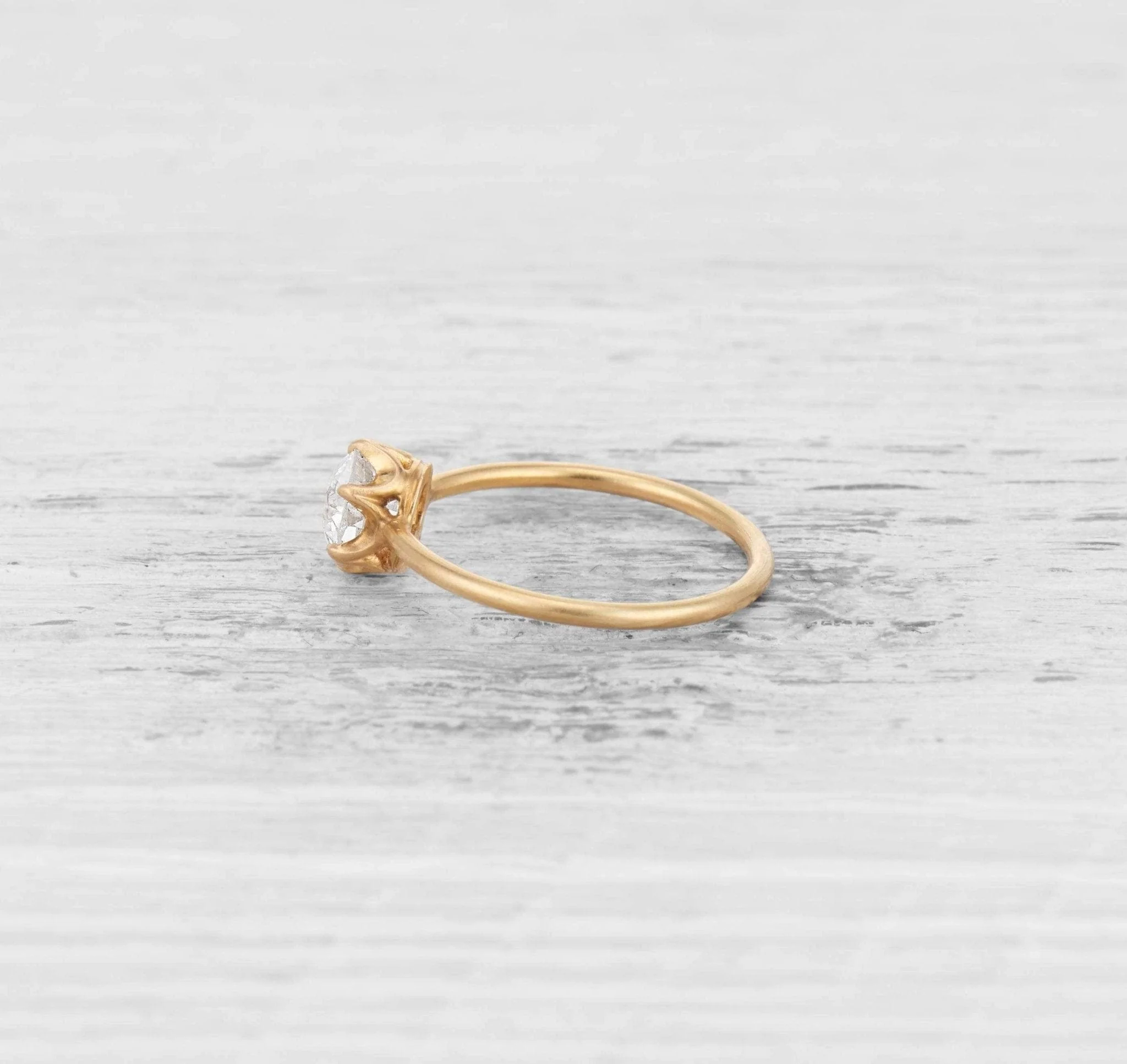.96 CARAT TIFFANY & CO ANTIQUE DIAMOND ENGAGEMENT RING - Image 3