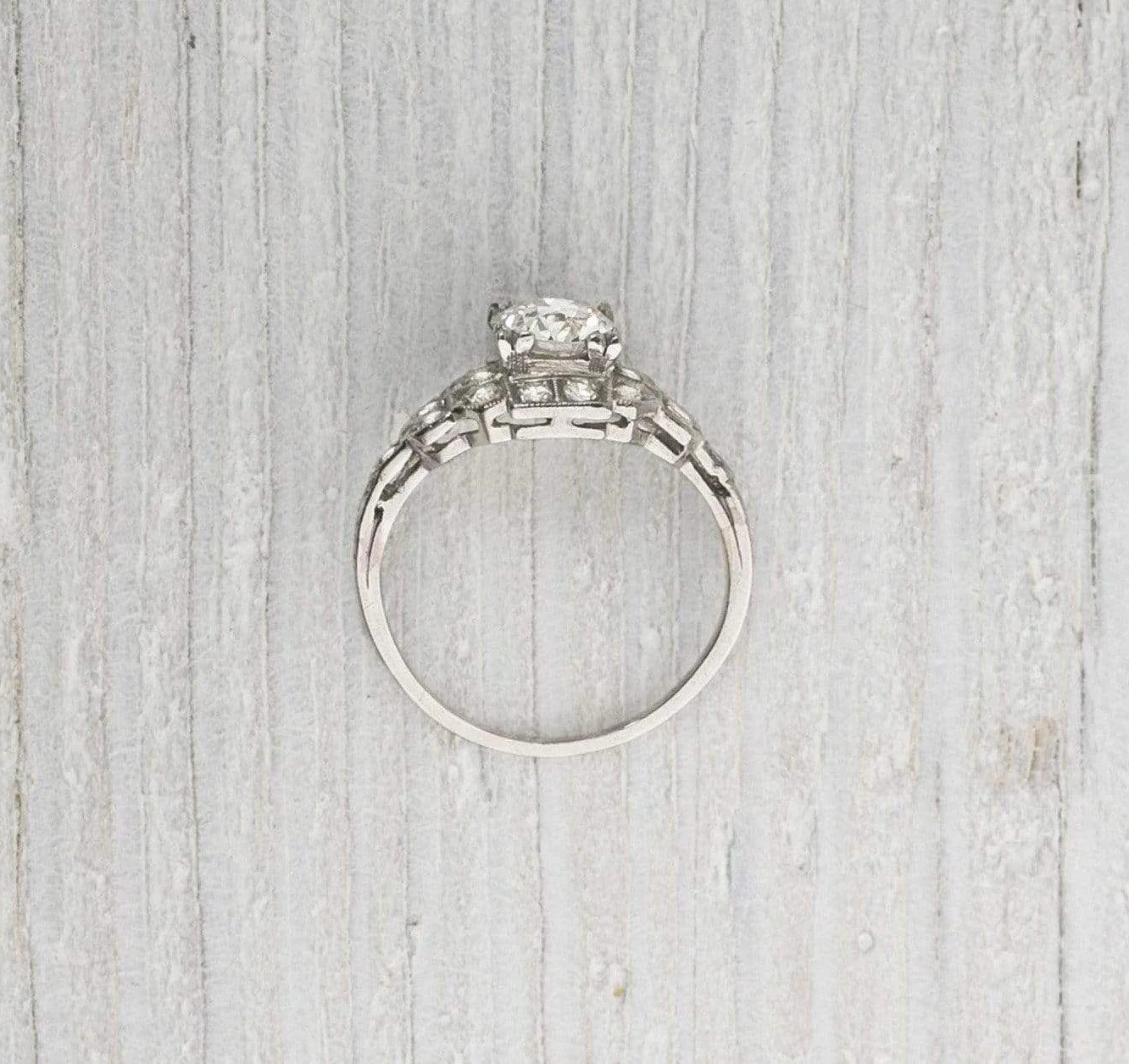 .99 Old European Cut Diamond Engagement Ring - Image 4