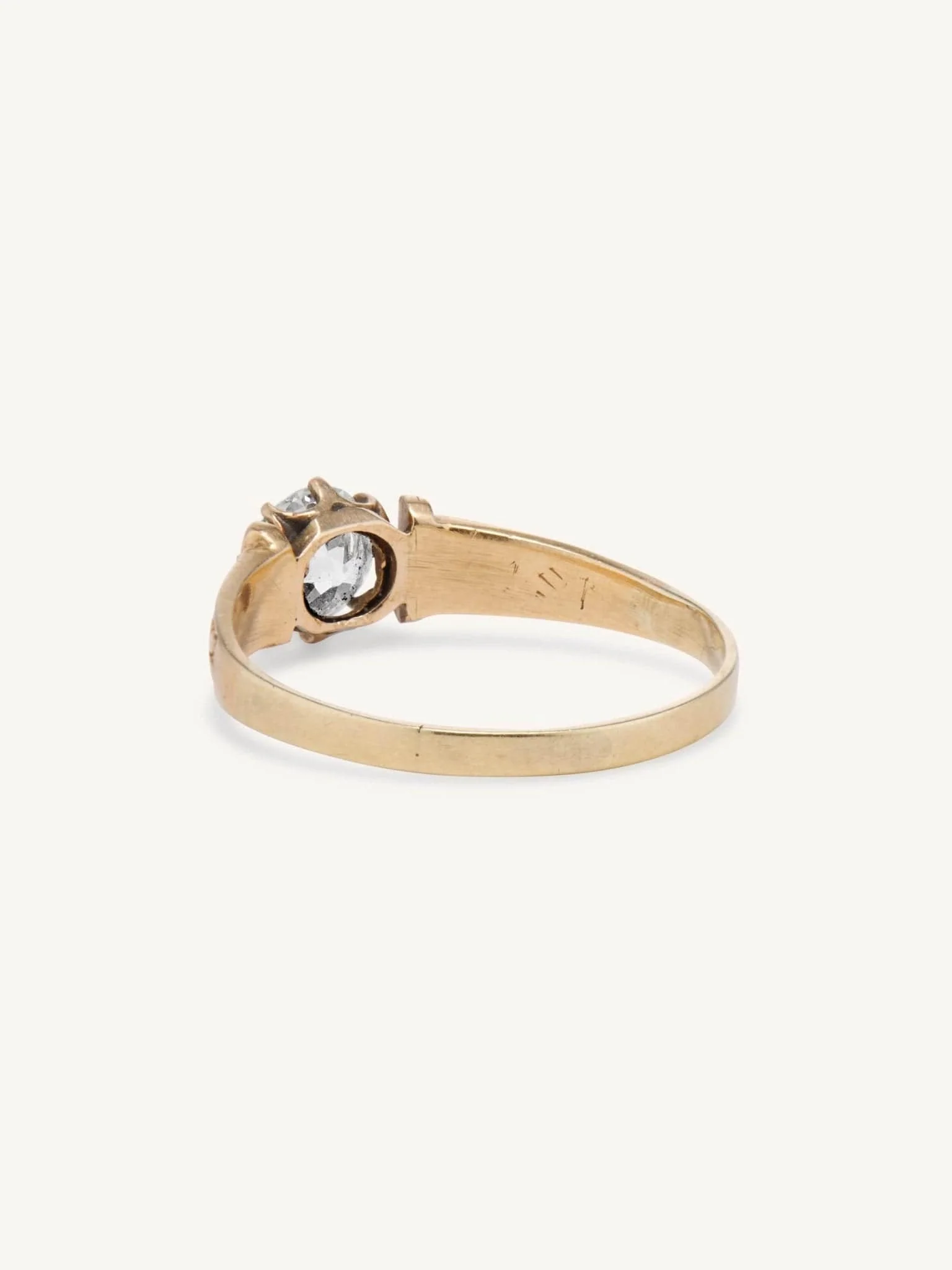 Victorian 1.04 Carat Old European Cut Diamond Solitaire - Image 2
