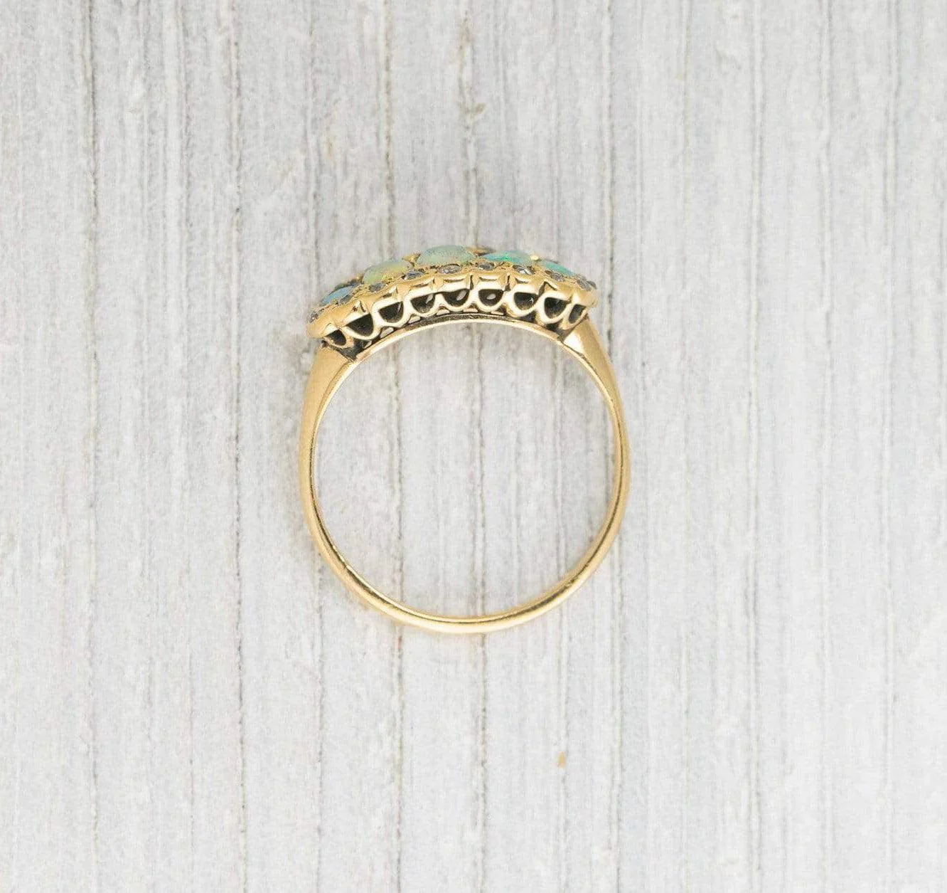 Antique Victorian Opal Ring - Image 4