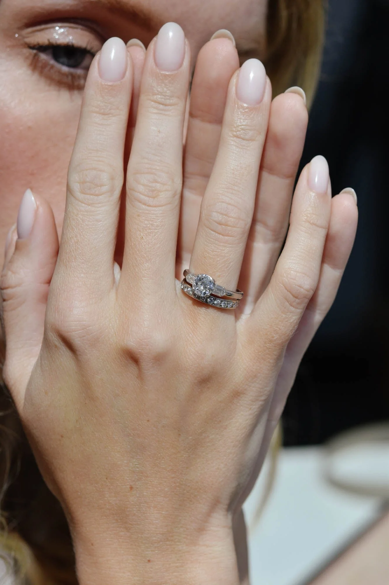Art Deco 1.00 Carat Old European Cut Diamond Vintage Engagement Ring, New York City - Image 6