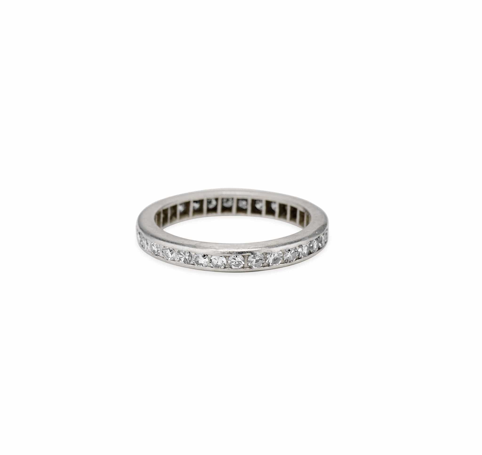 Art Deco 1.50 Carat Single Cut Eternity Band - Image 3
