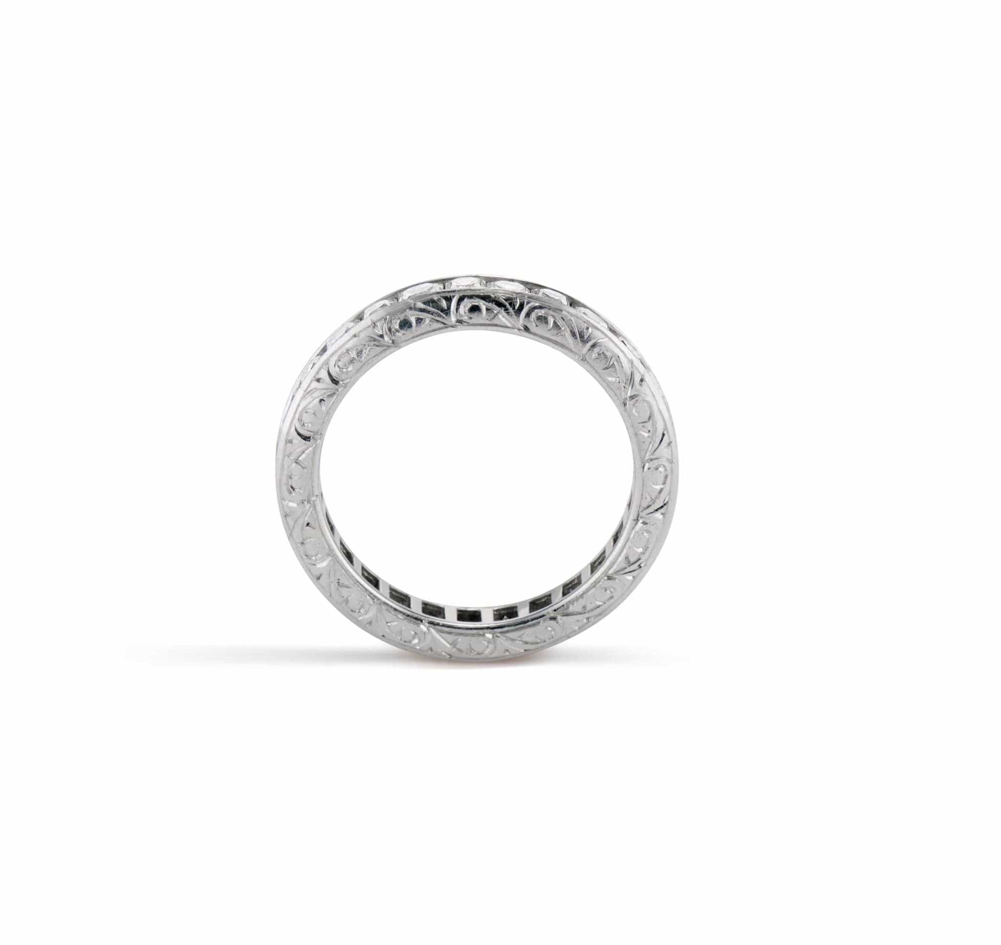 Art Deco 2.00 Carat French Cut Diamond Eternity Band PAYMENT 1 of 3 - Image 2