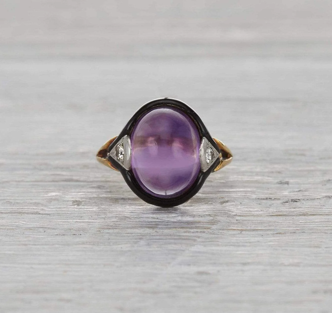 Art Deco Amethyst Ring - Image 2