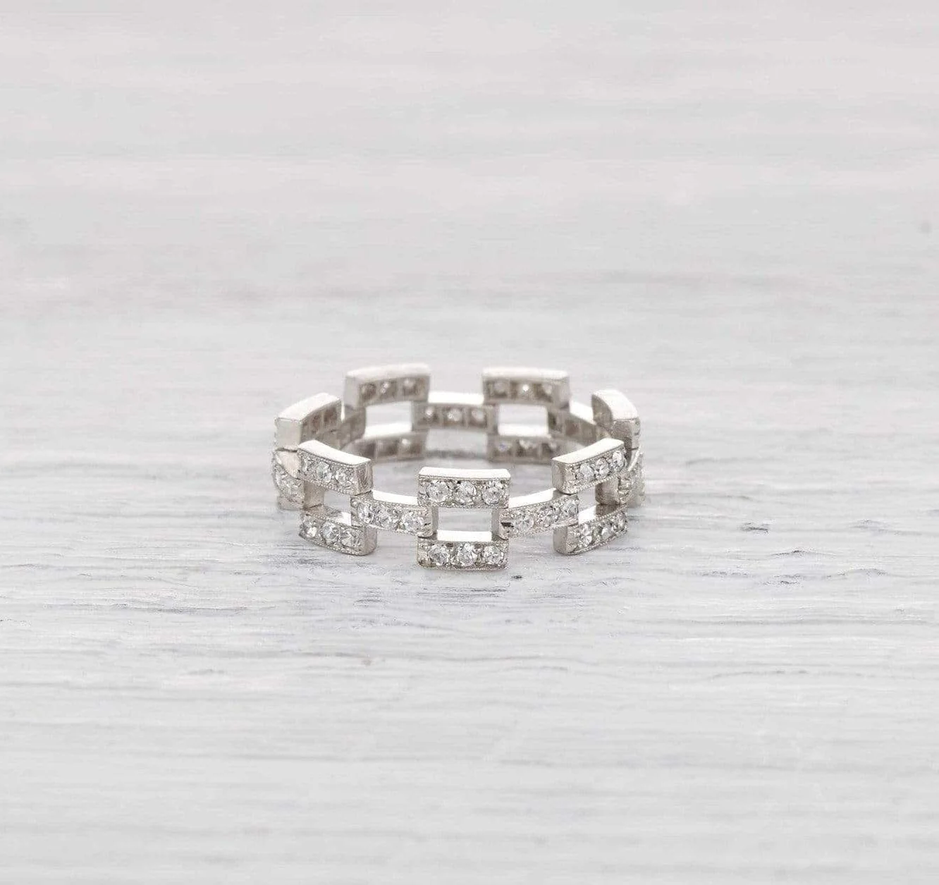 Art Deco Chain Link Band - Image 2